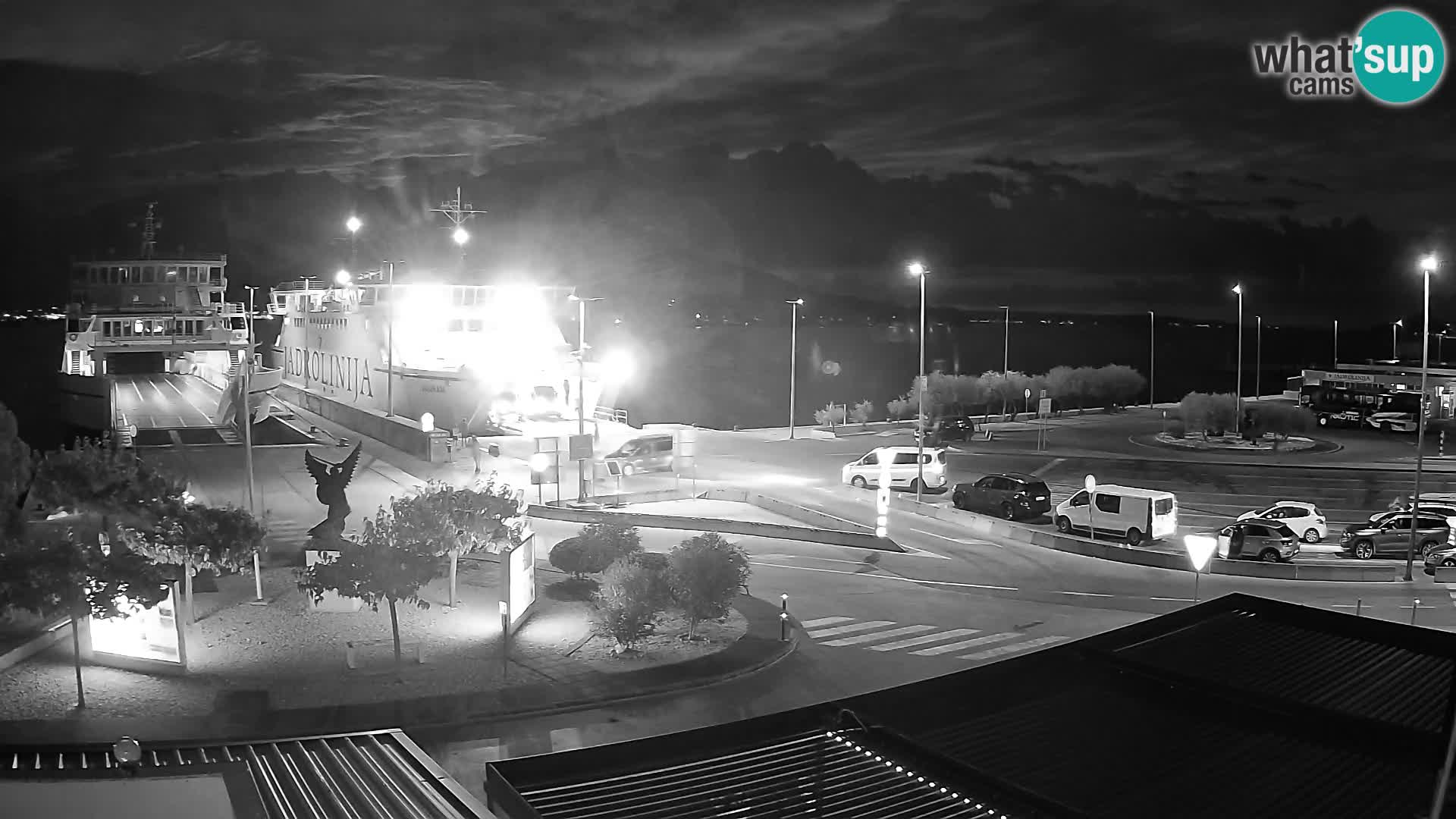 Webcam Ugljan – Preko Ferry to Zadar