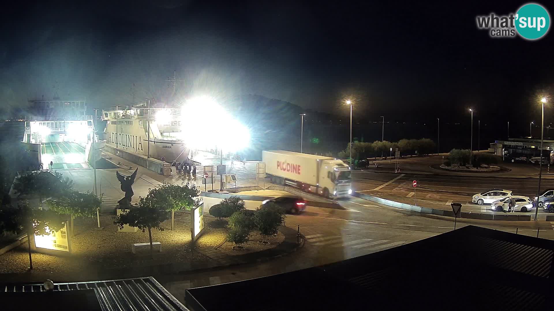 Webcam Ugljan – Preko Ferry to Zadar