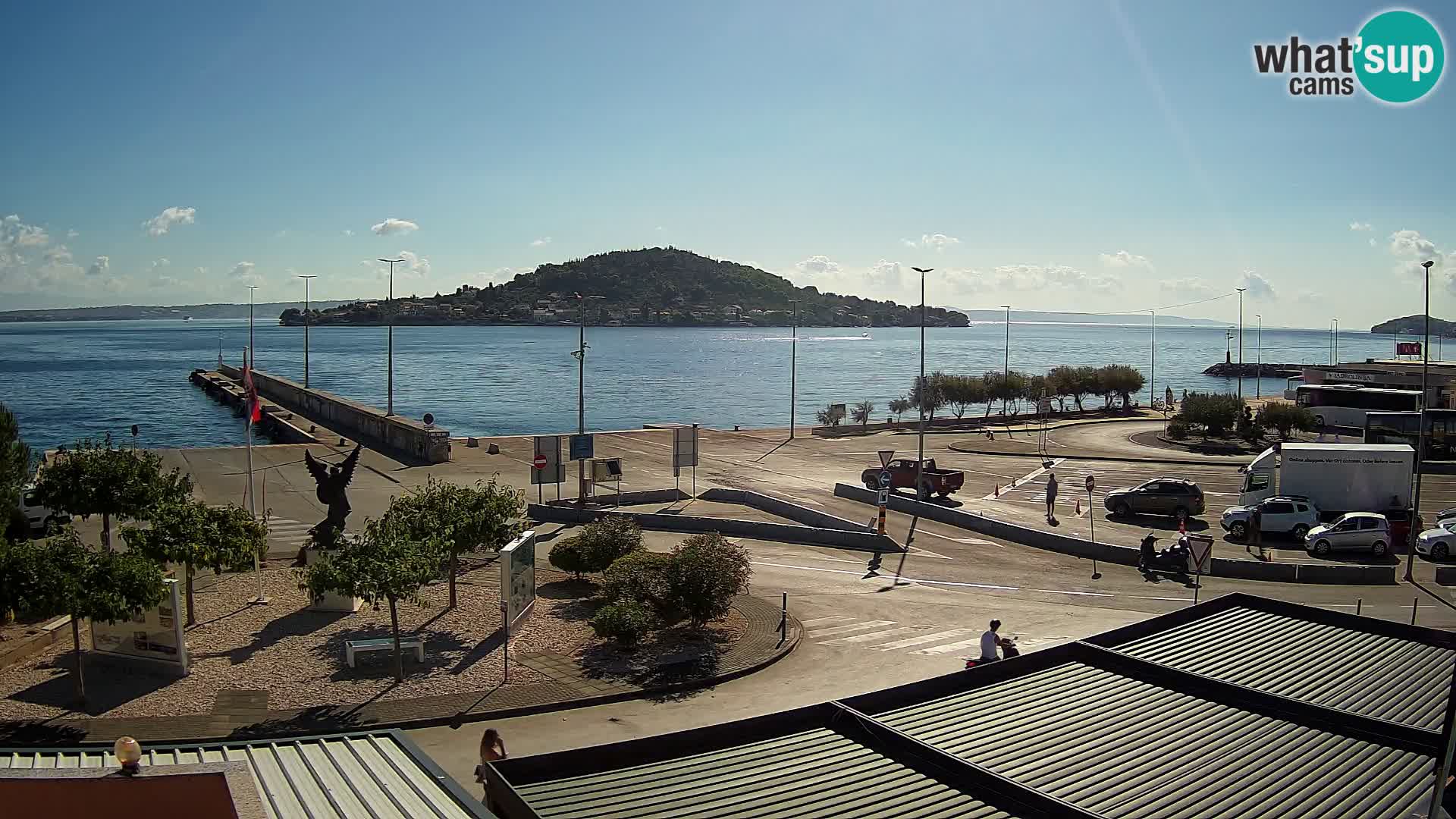 Webcam Ugljan – Preko Ferry to Zadar
