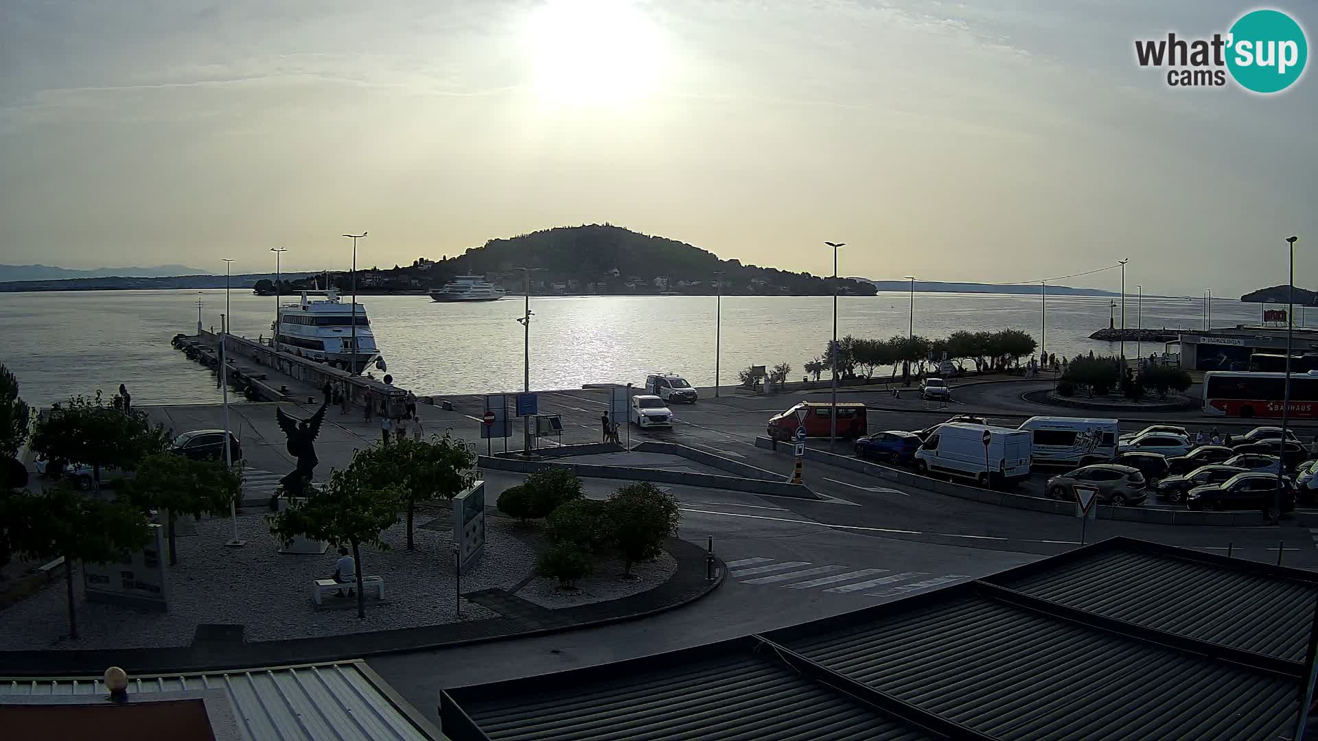 Web kamera Ugljan – Preko trajekt za Zadar