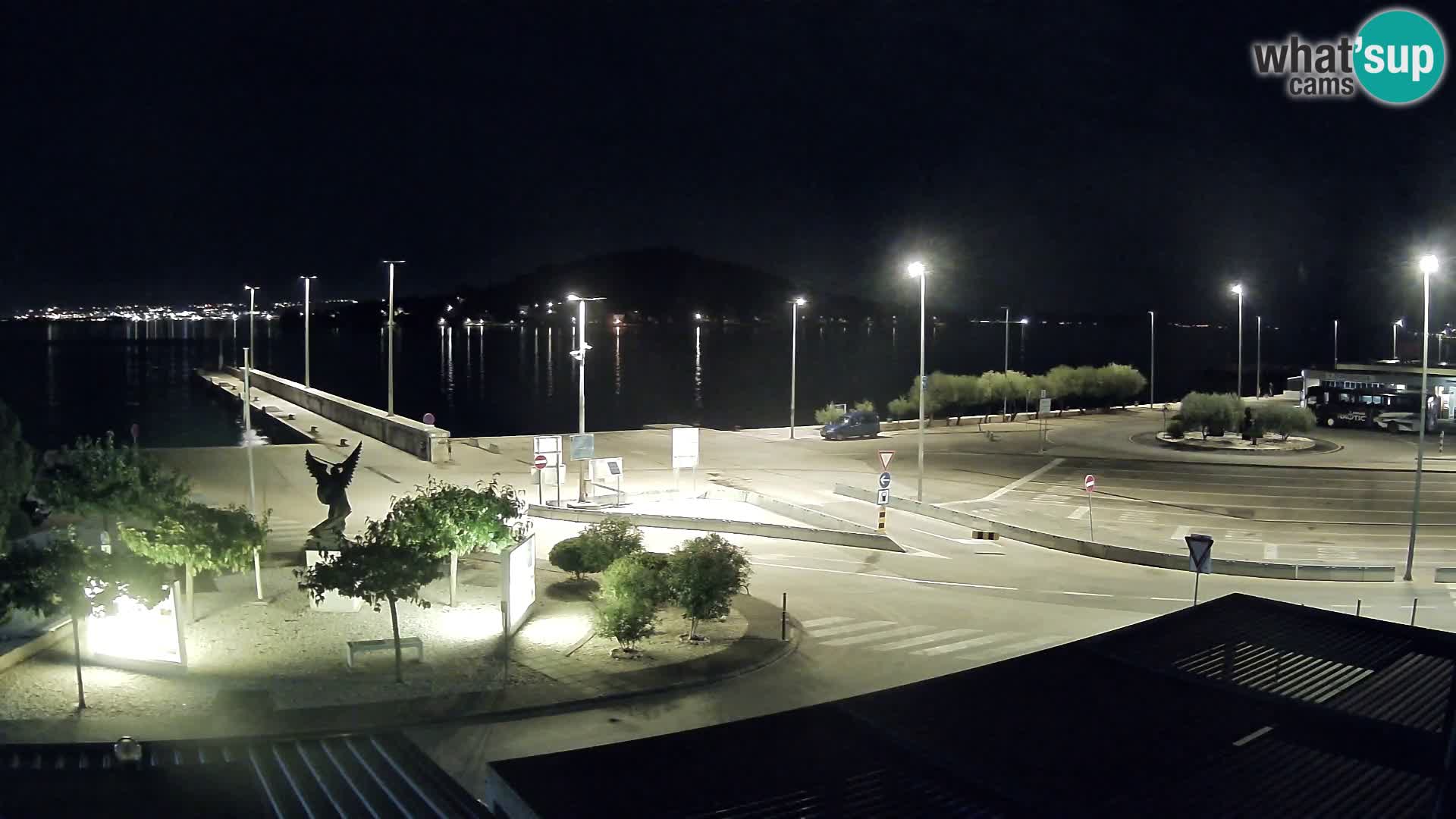 Webcam Ugliano – terminal traghetto da Preko a Zara