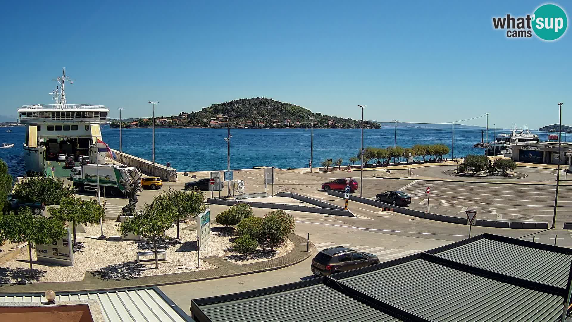 UGLJAN Webcam – Preko-Fähre nach Zadar