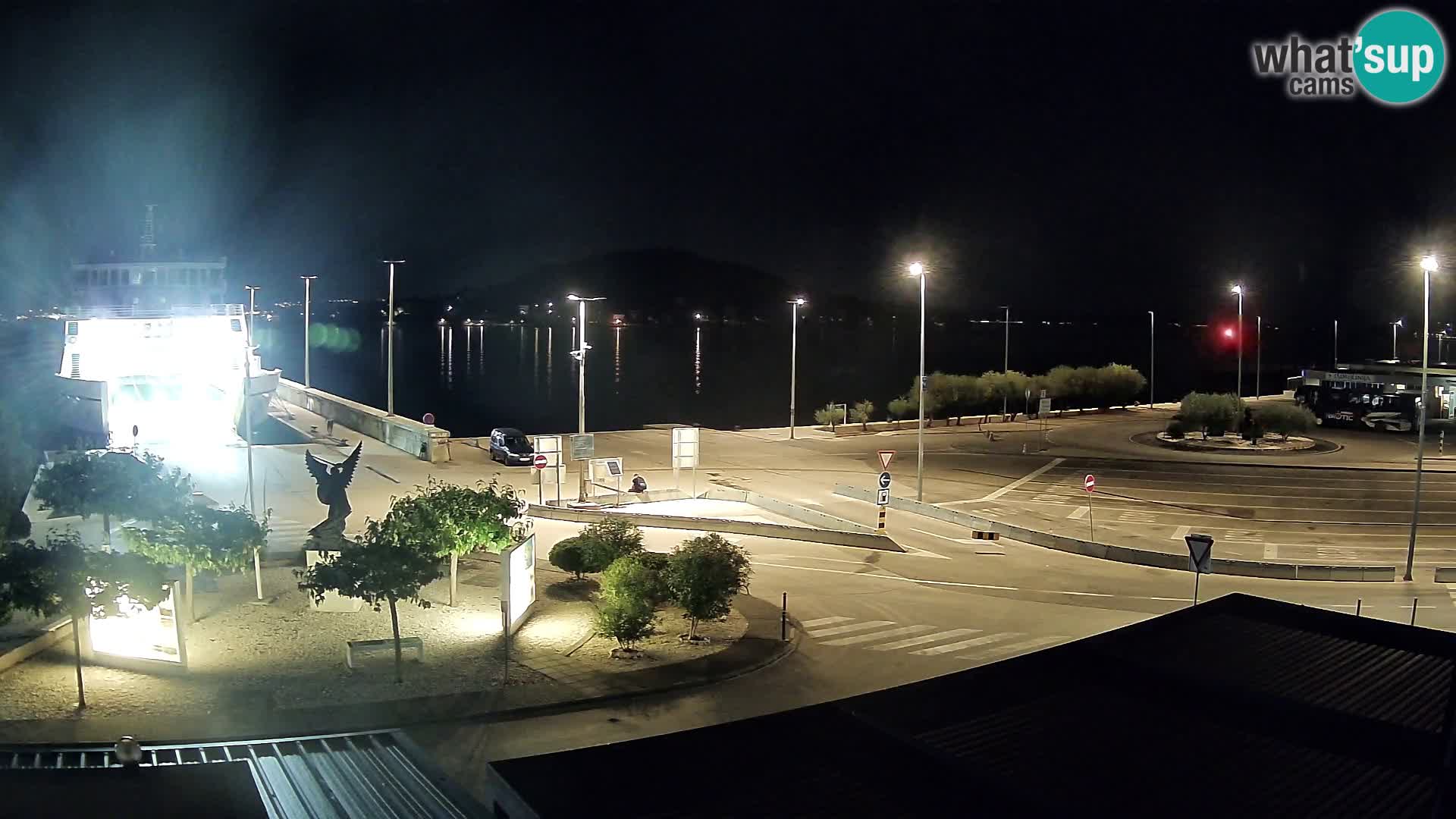 Webcam Ugliano – terminal traghetto da Preko a Zara