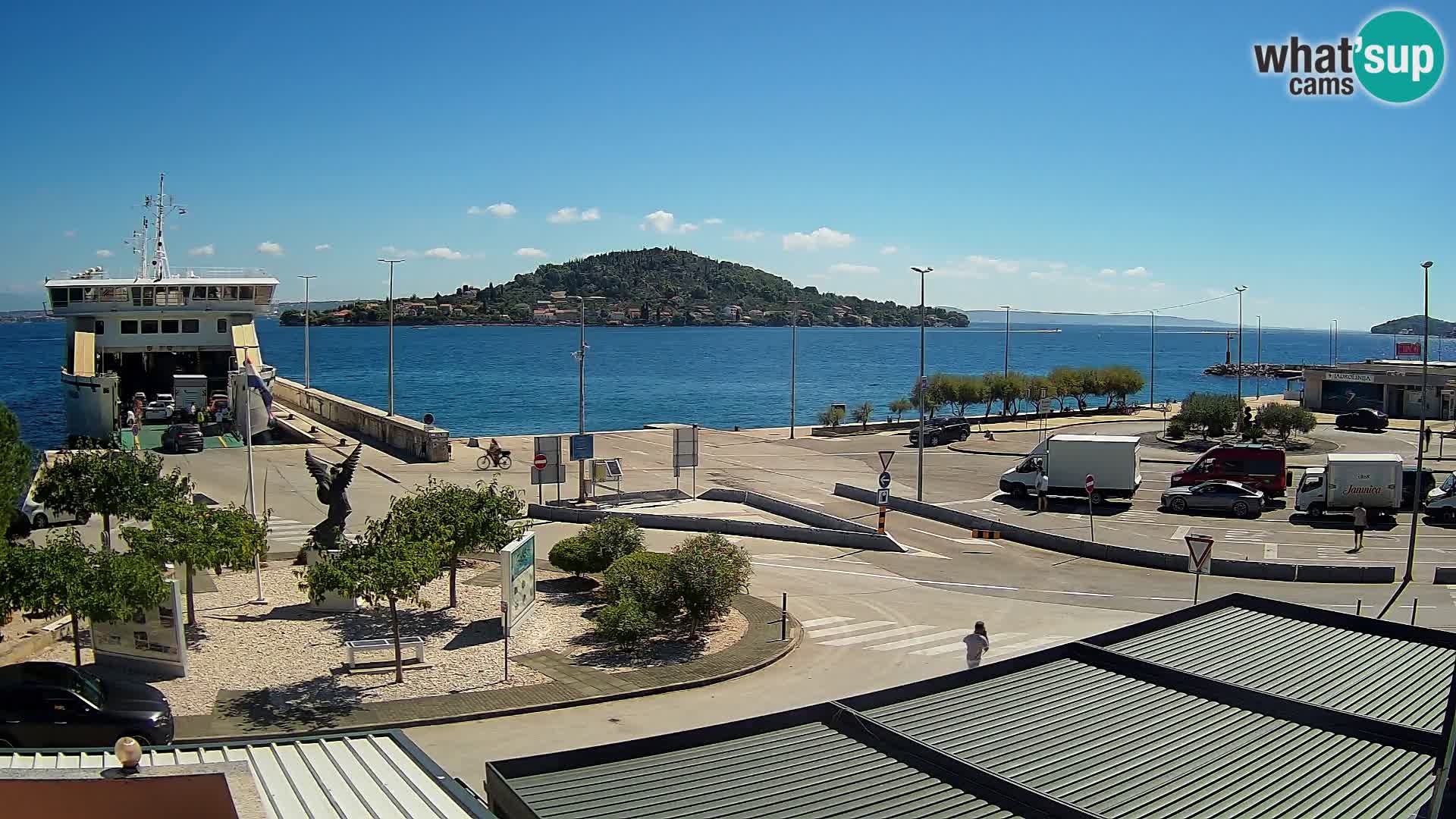 UGLJAN Webcam – Preko-Fähre nach Zadar