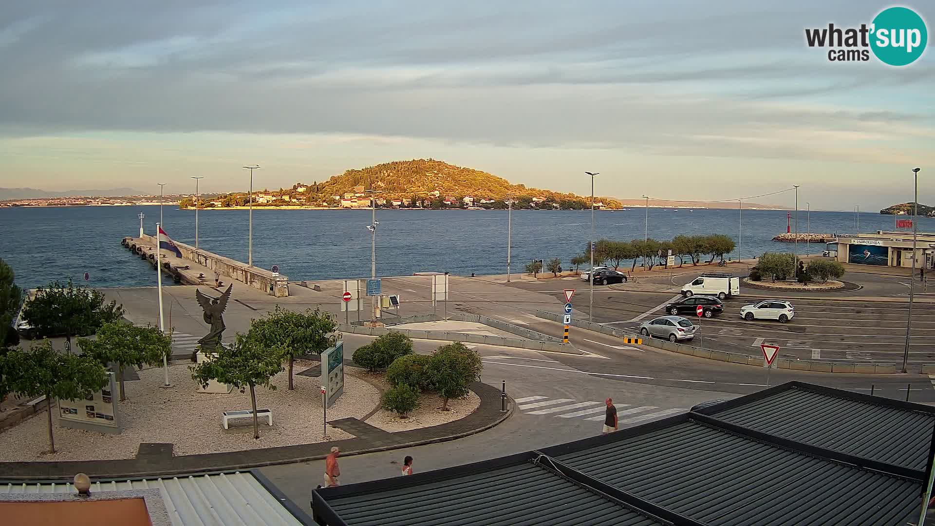 Webcam Ugljan – Preko Ferry to Zadar