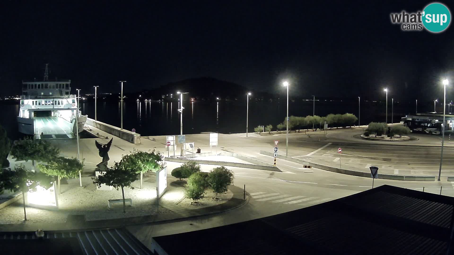 Webcam Ugliano – terminal traghetto da Preko a Zara