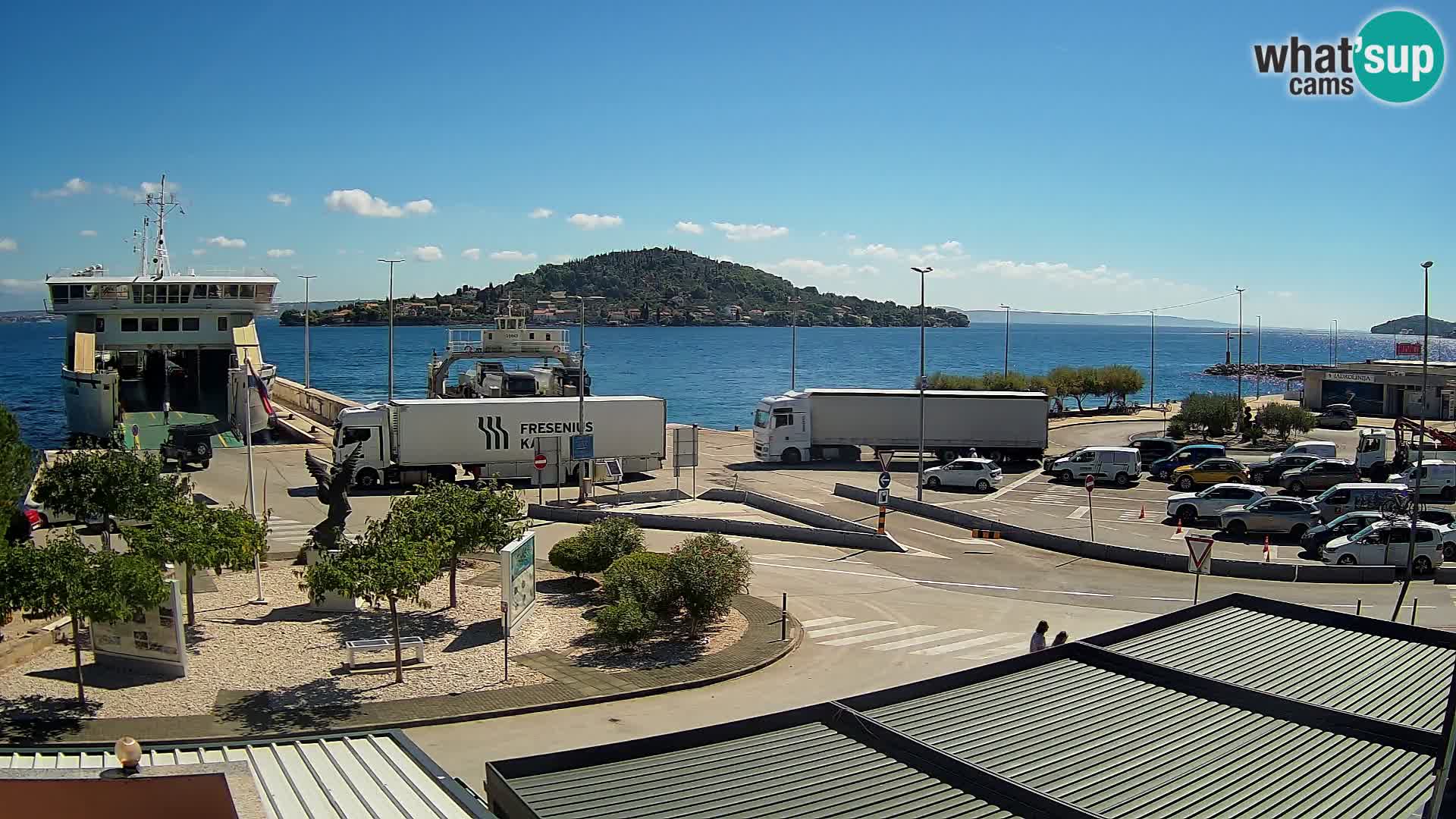 UGLJAN Webcam – Preko-Fähre nach Zadar