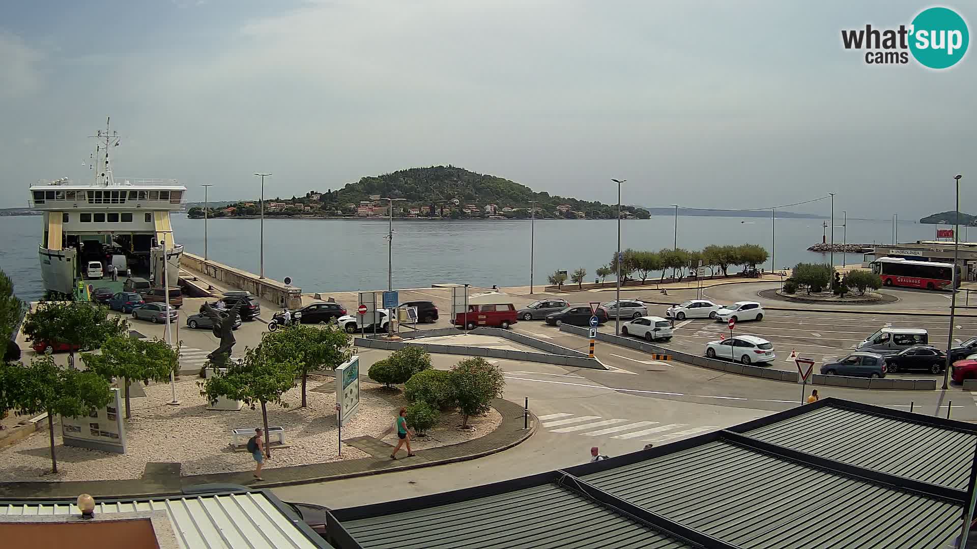 UGLJAN Webcam – Preko-Fähre nach Zadar