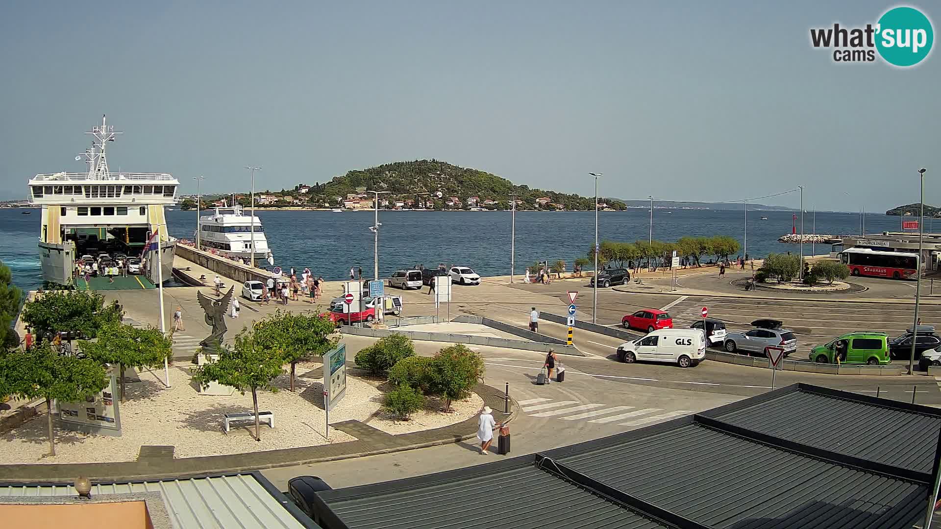 Cámara web UGLJAN – Transportar de Preko a Zadar