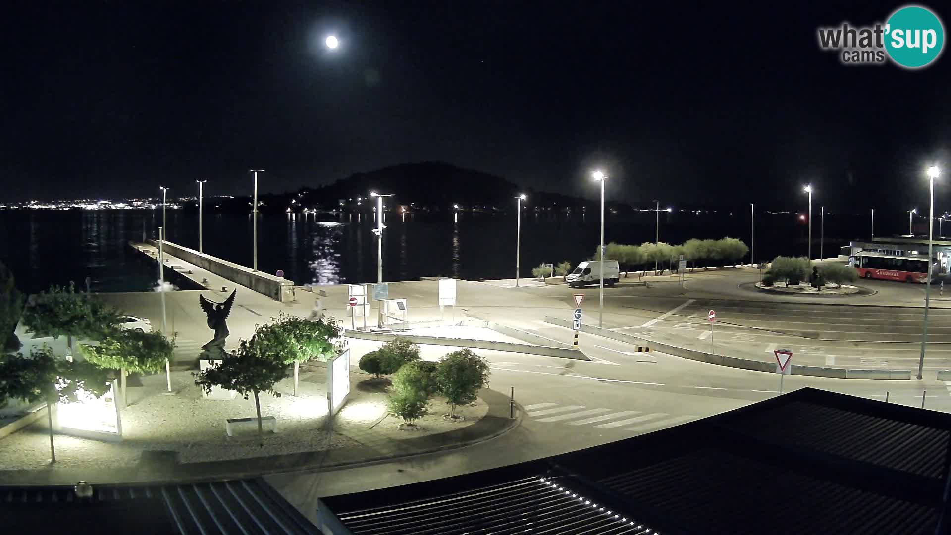 Webcam Ugliano – terminal traghetto da Preko a Zara