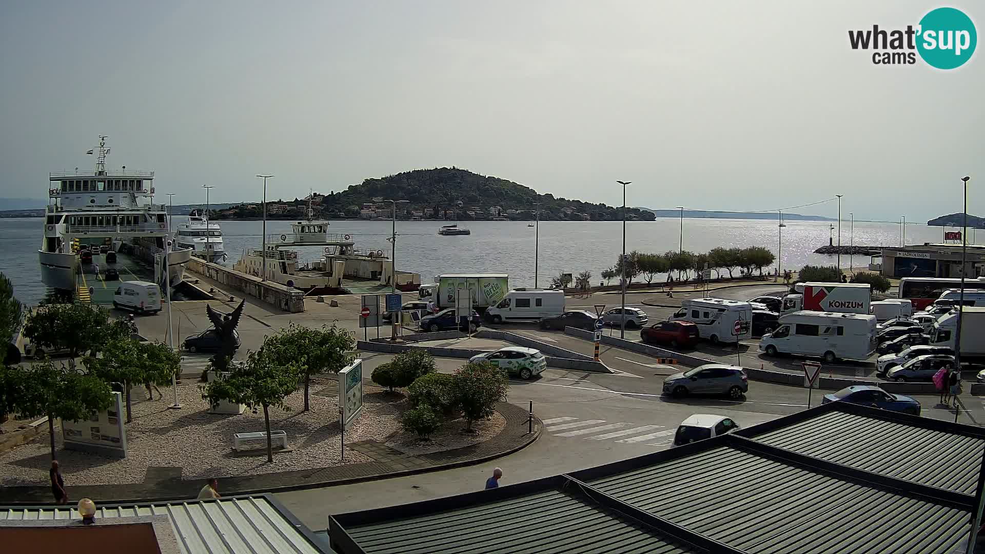 Cámara web UGLJAN – Transportar de Preko a Zadar