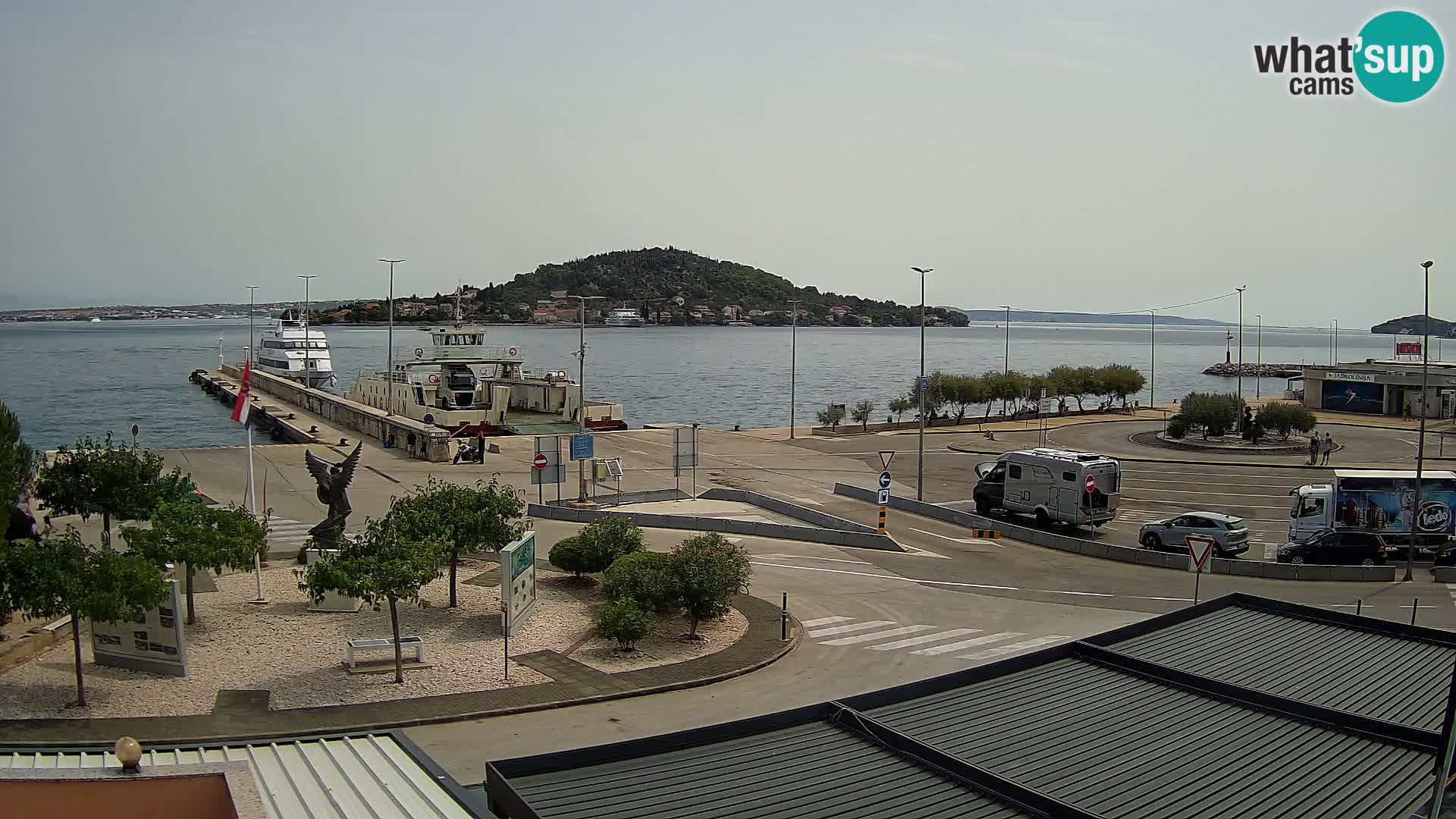 Cámara web UGLJAN – Transportar de Preko a Zadar
