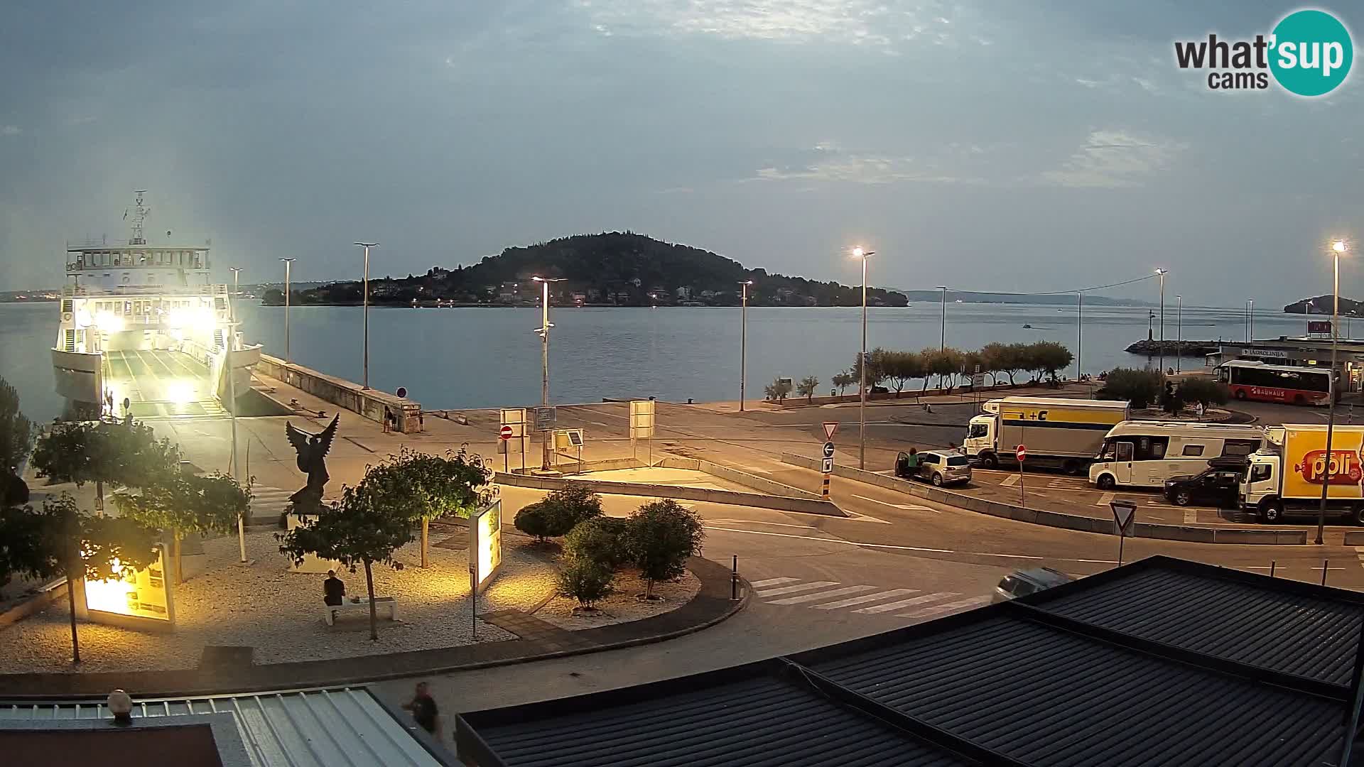 Web cam UGLJAN – Ferry de Preko à Zadar