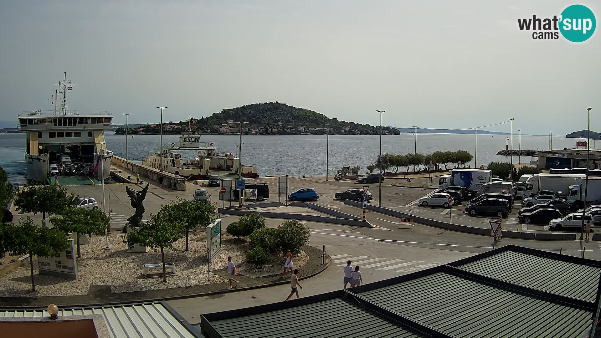 Web cam UGLJAN – Ferry de Preko à Zadar