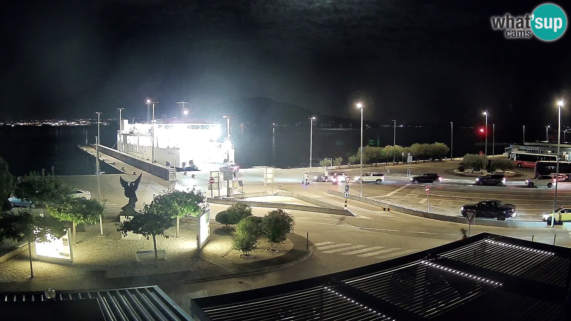 Webcam Ugliano – terminal traghetto da Preko a Zara