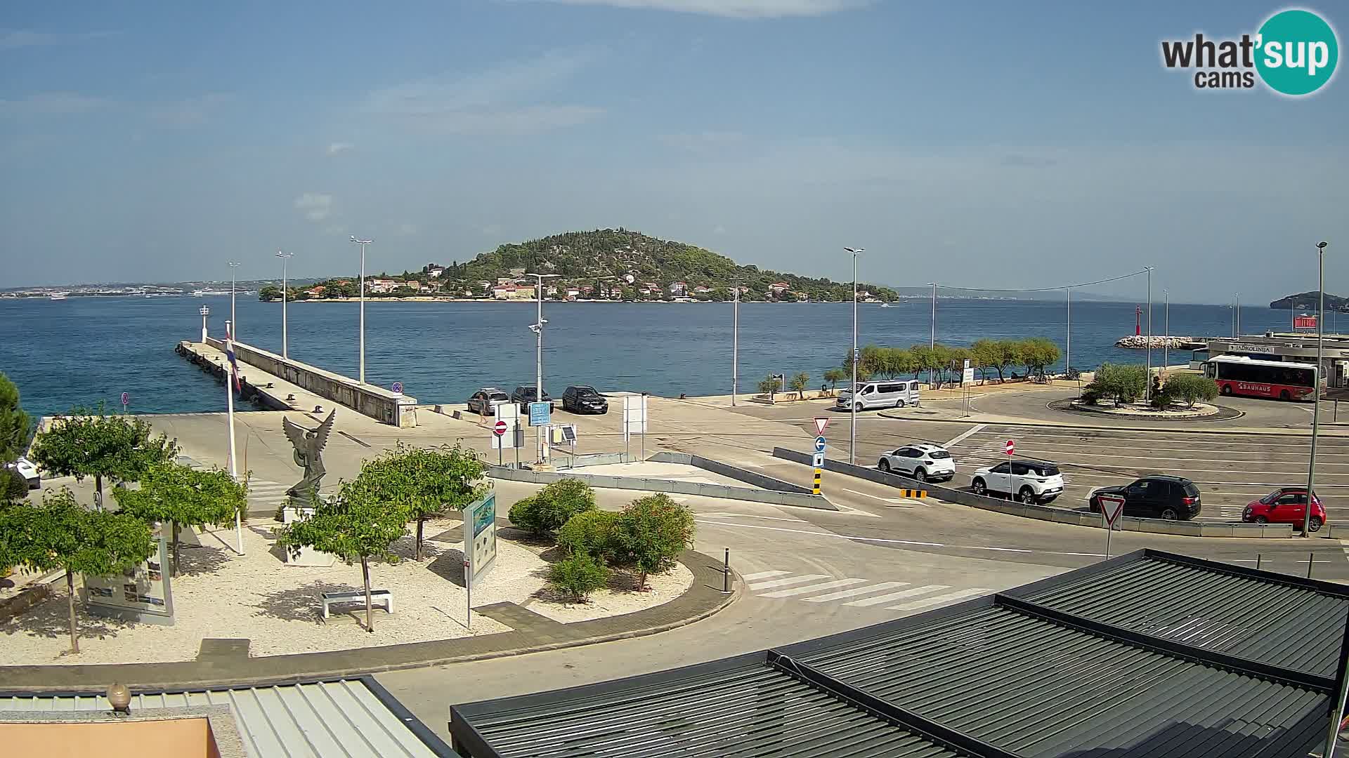Cámara web UGLJAN – Transportar de Preko a Zadar