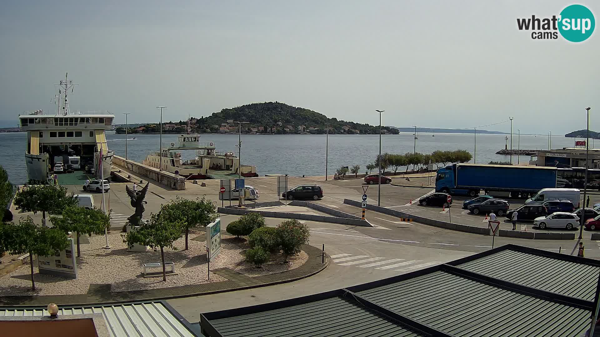 Webcam Ugljan – Preko Ferry to Zadar