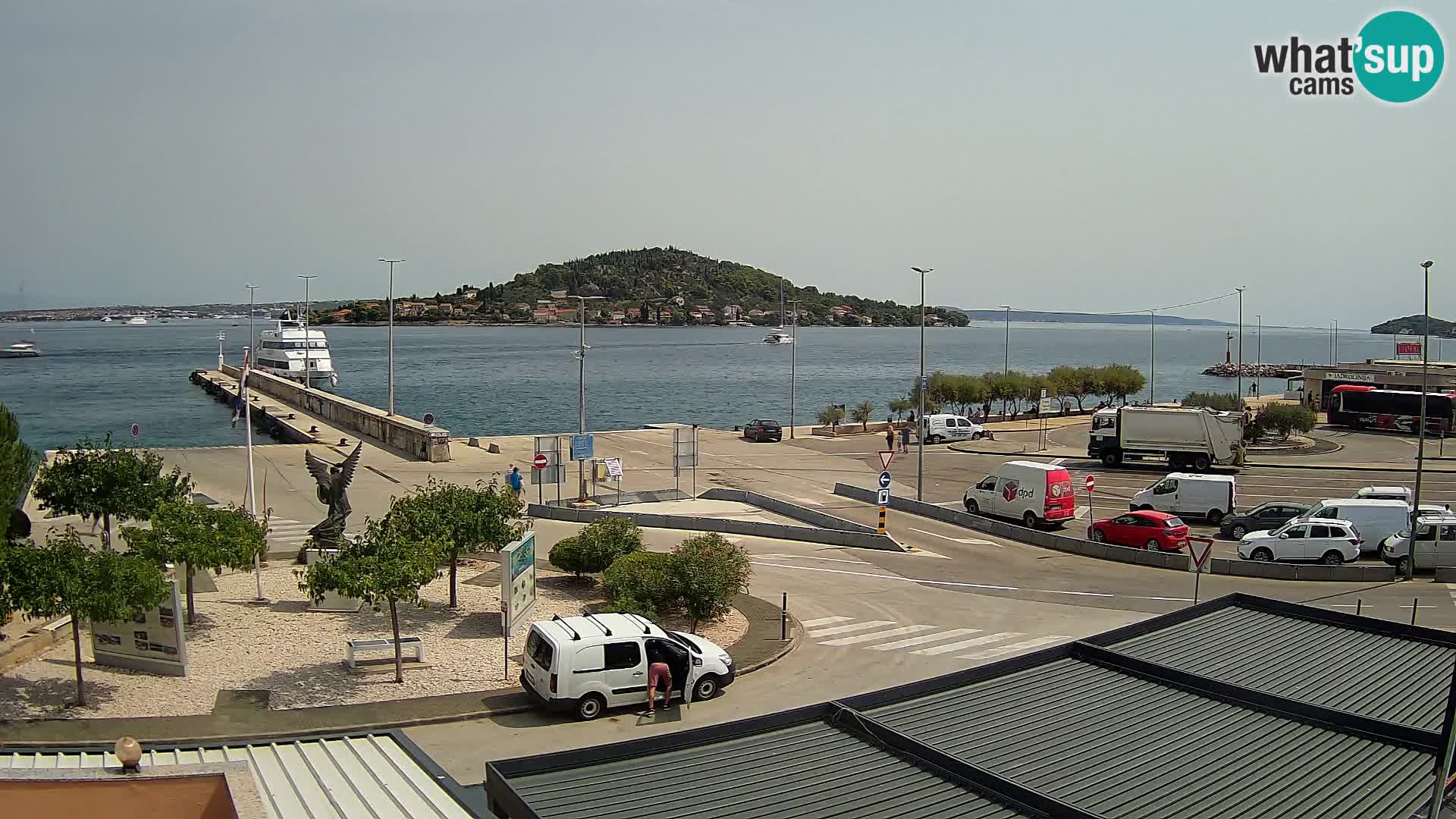 Webcam Ugljan – Preko Ferry to Zadar