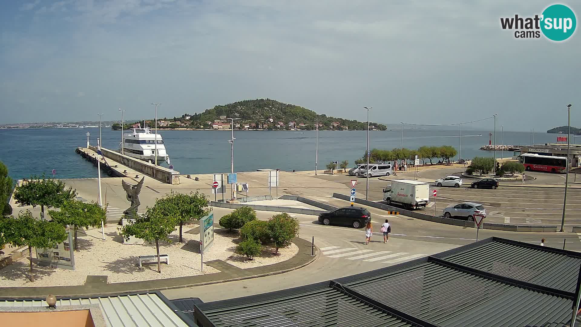 Webcam Ugljan – Preko Ferry to Zadar