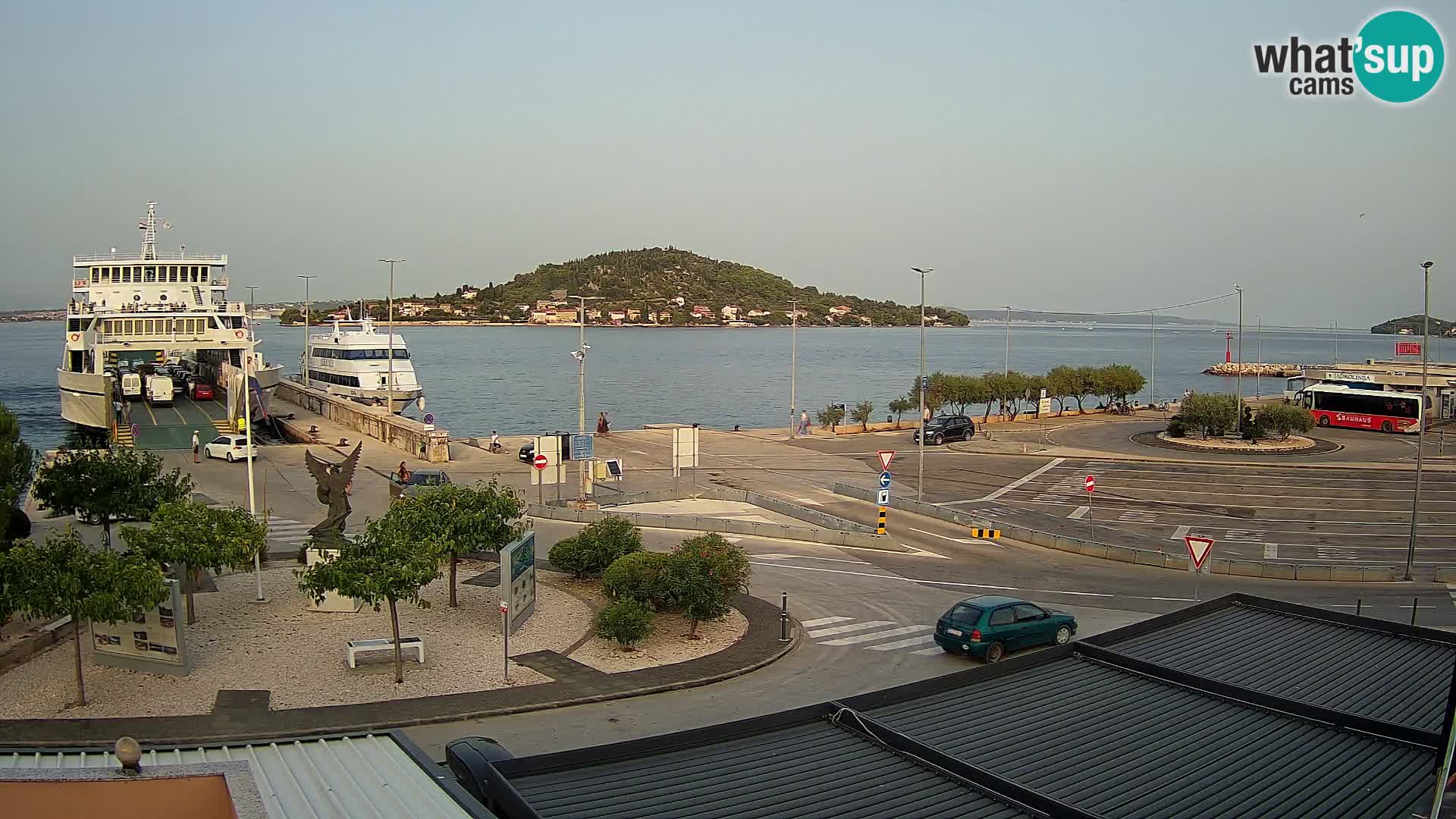 Cámara web UGLJAN – Transportar de Preko a Zadar