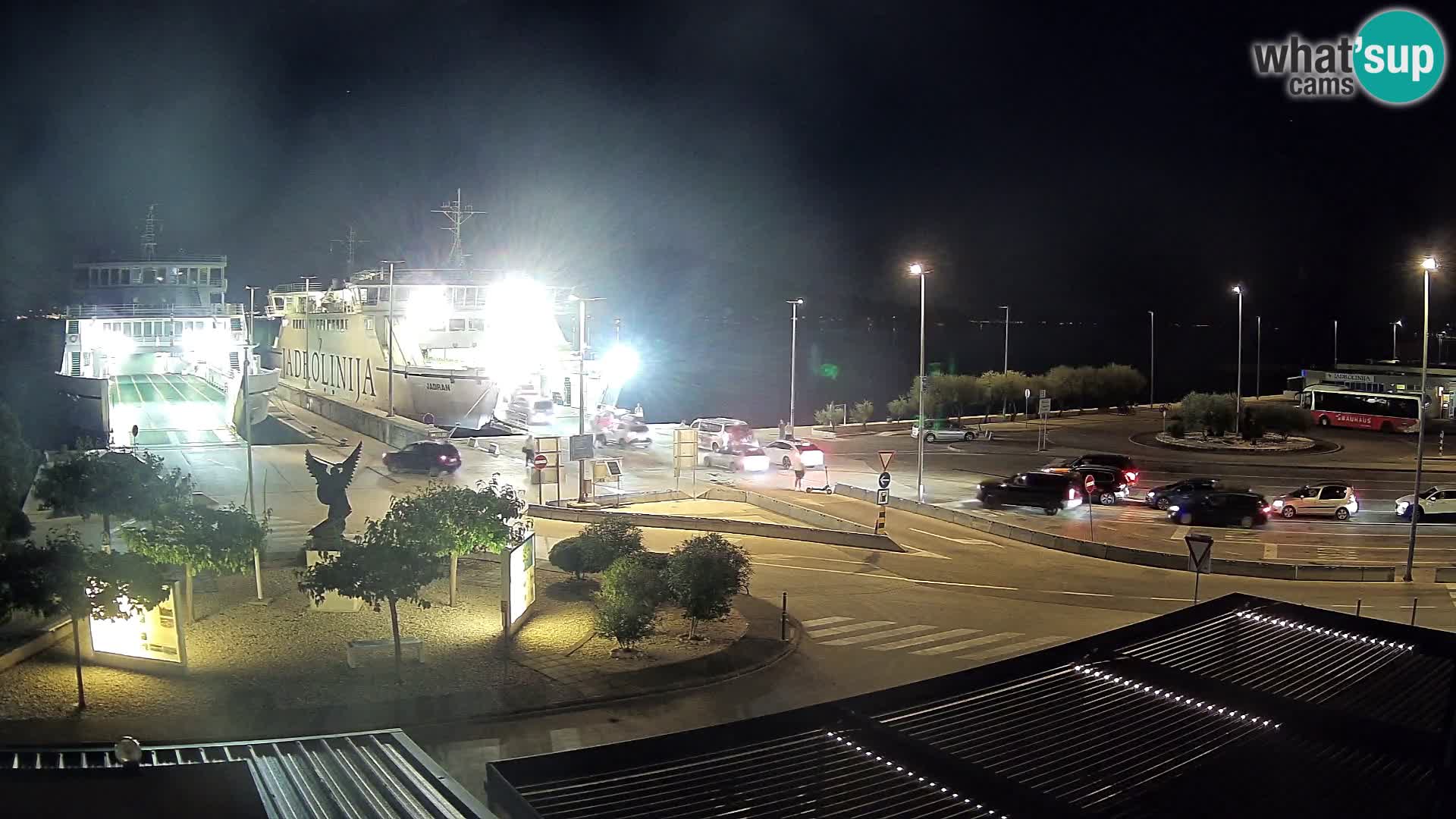 Webcam Ugljan – Preko Ferry to Zadar