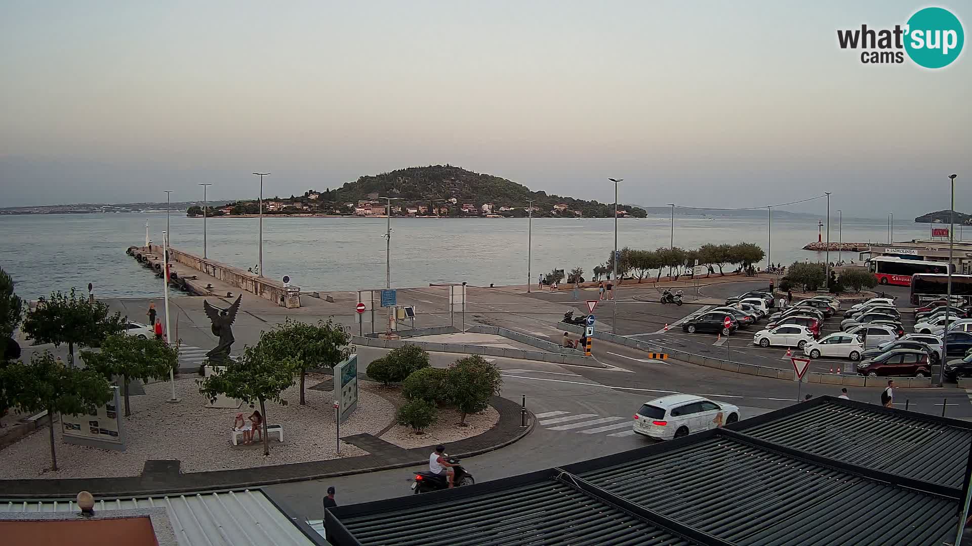 Webcam Ugljan – Preko Ferry to Zadar