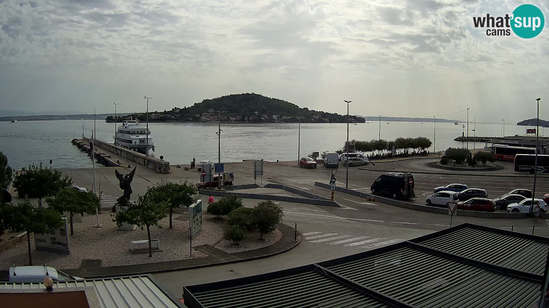 Webcam Ugljan – Preko Ferry to Zadar