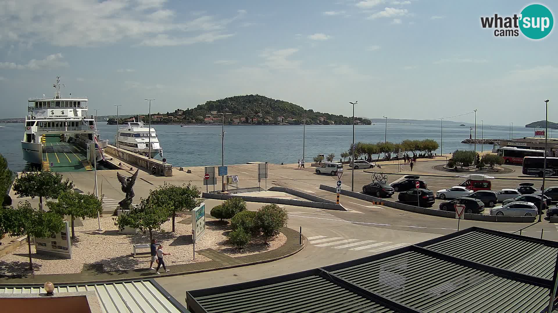 UGLJAN Webcam – Preko-Fähre nach Zadar