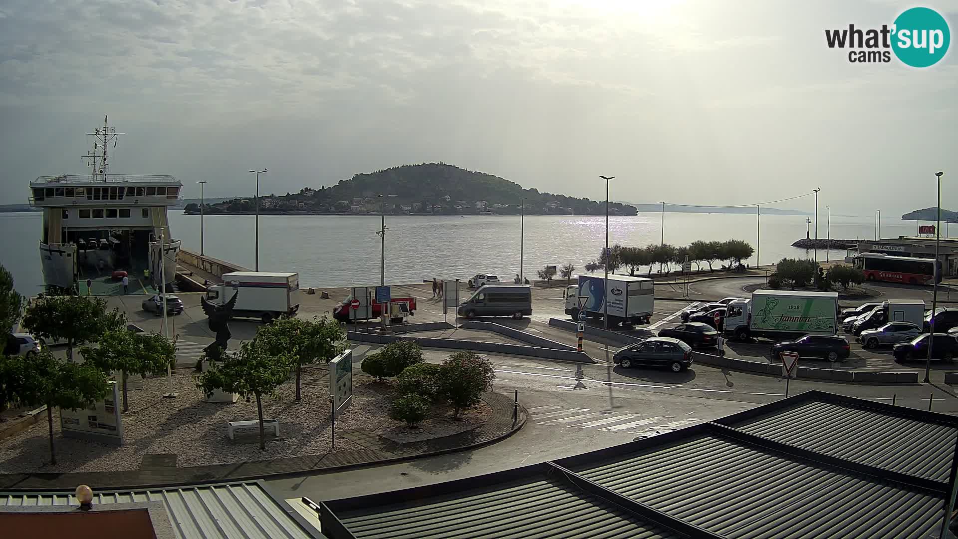 Webcam Ugljan – Preko Ferry to Zadar