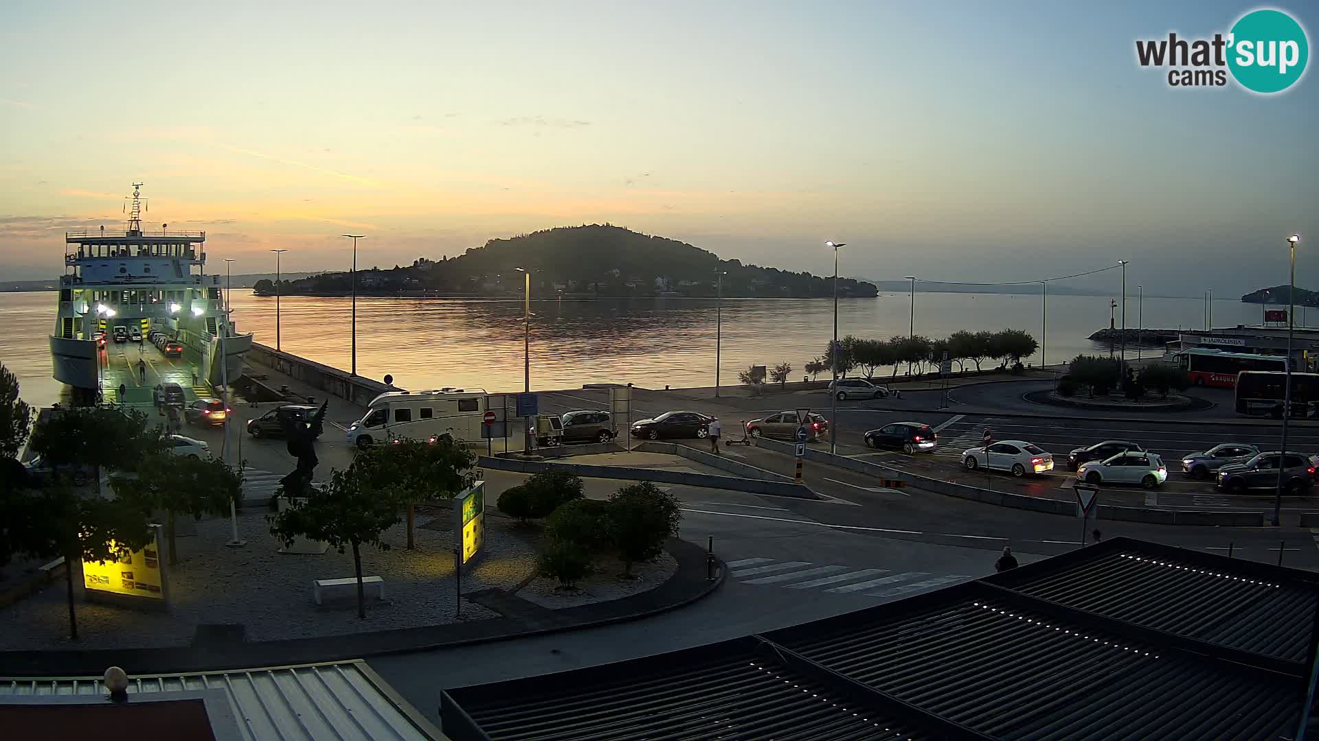Webcam Ugljan – Preko Ferry to Zadar