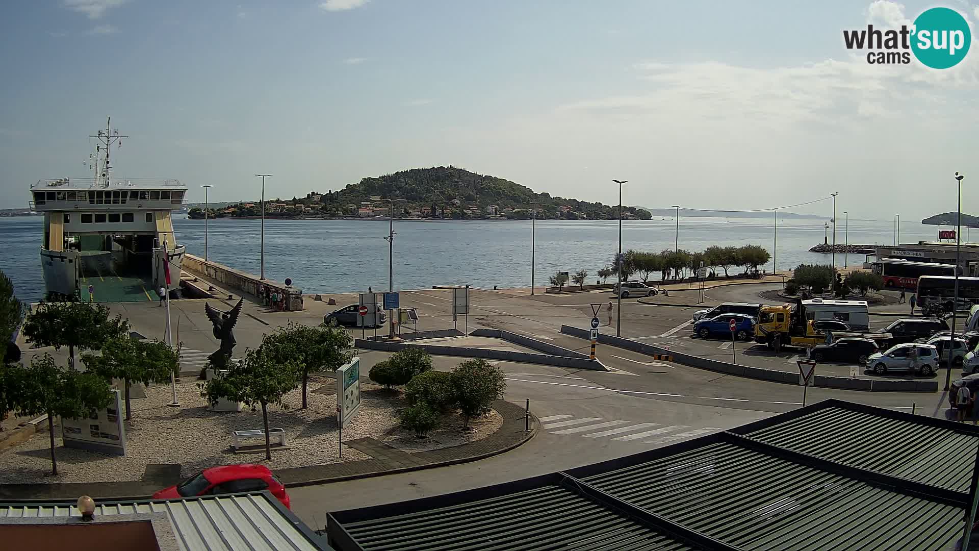 UGLJAN Webcam – Preko-Fähre nach Zadar
