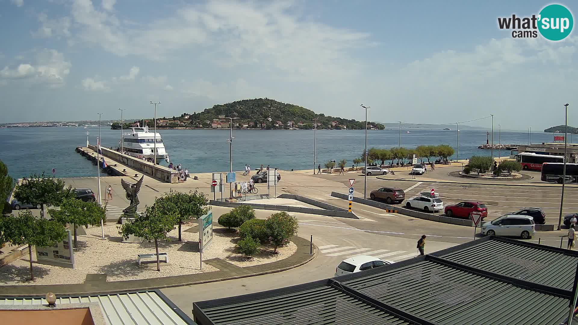 UGLJAN Webcam – Preko-Fähre nach Zadar