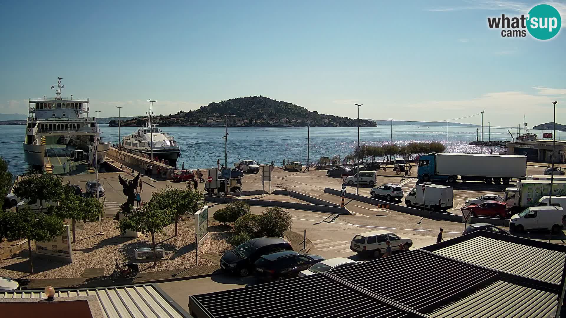 Cámara web UGLJAN – Transportar de Preko a Zadar