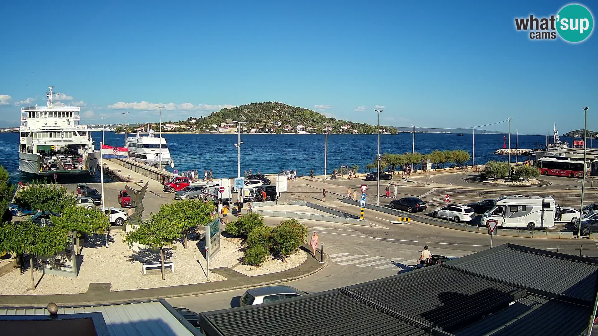 Web cam UGLJAN – Ferry de Preko à Zadar