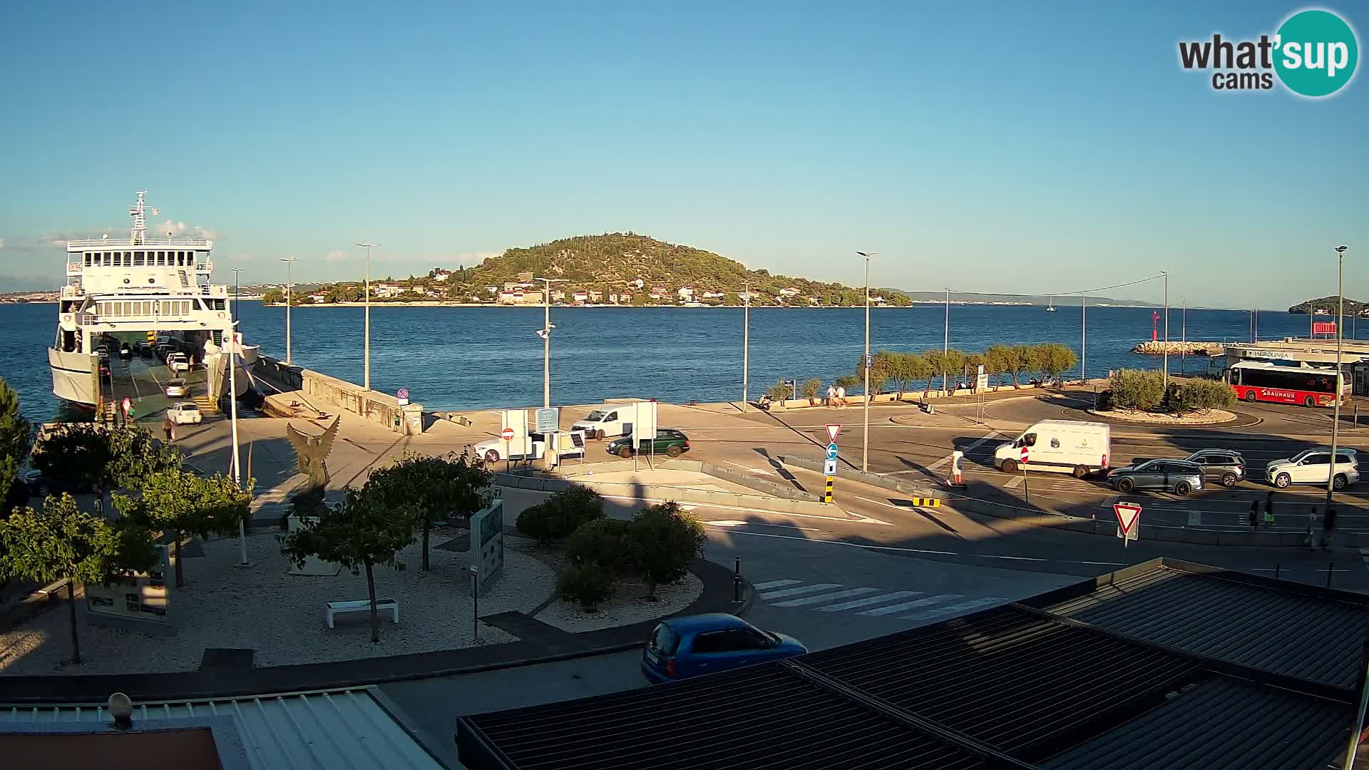 Web cam UGLJAN – Ferry de Preko à Zadar