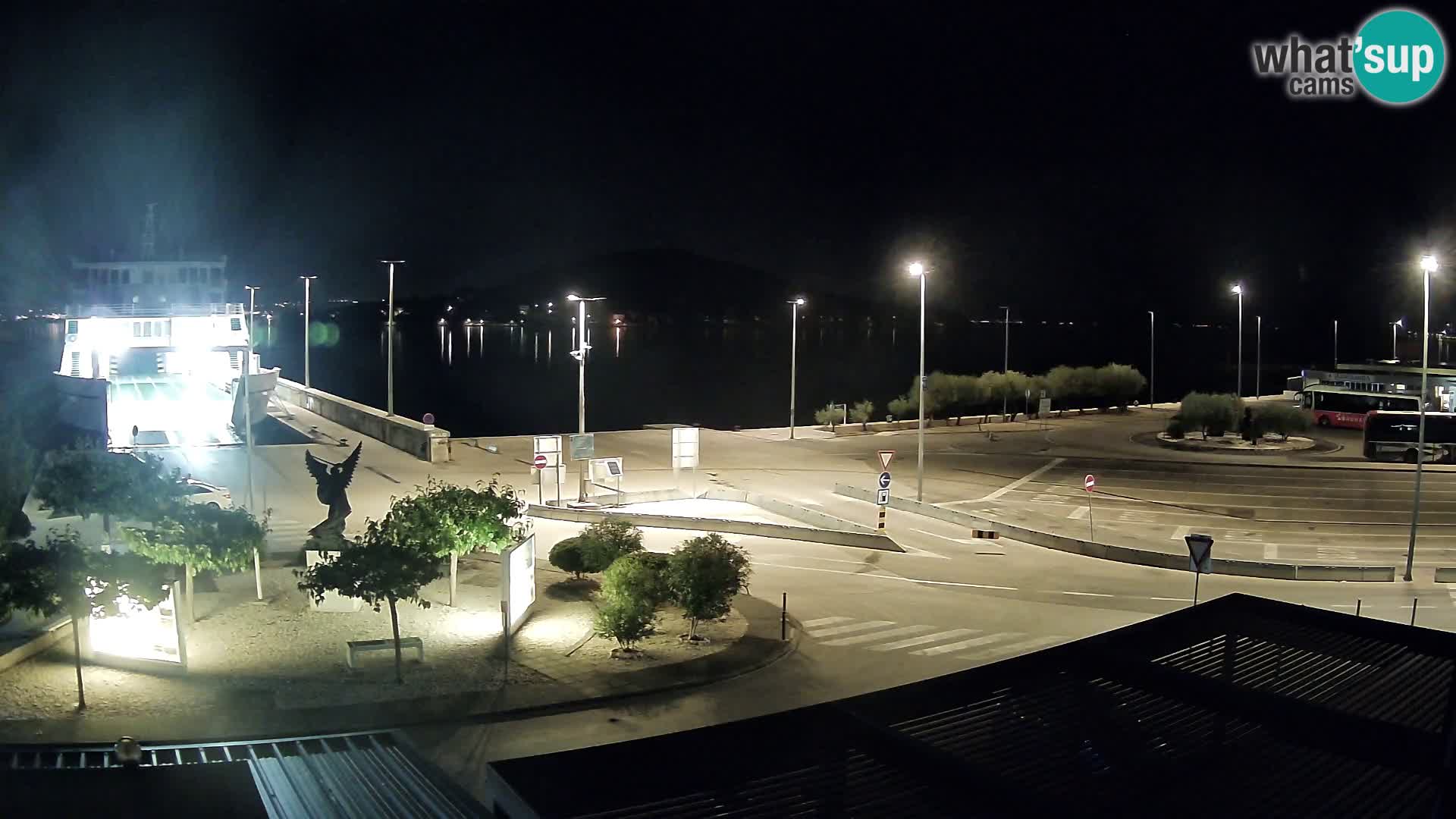 Webcam Ugliano – terminal traghetto da Preko a Zara