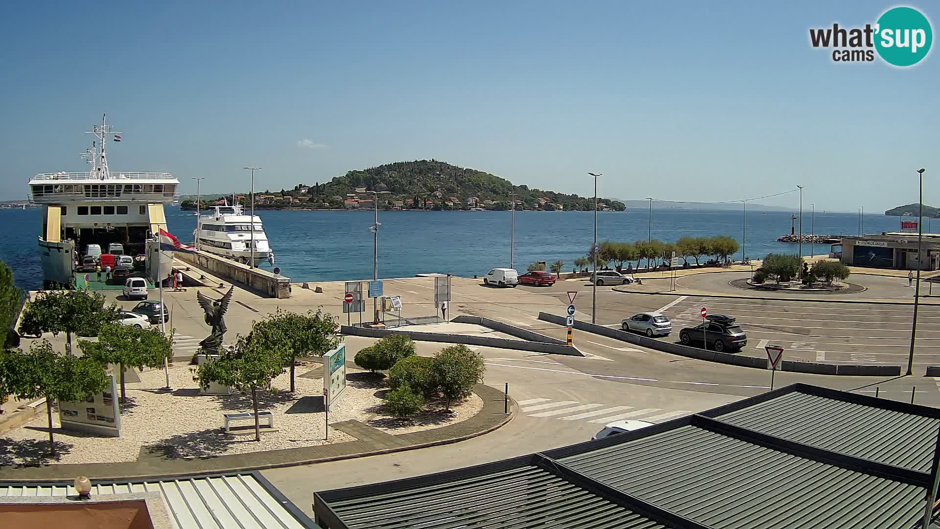 UGLJAN Webcam – Preko-Fähre nach Zadar