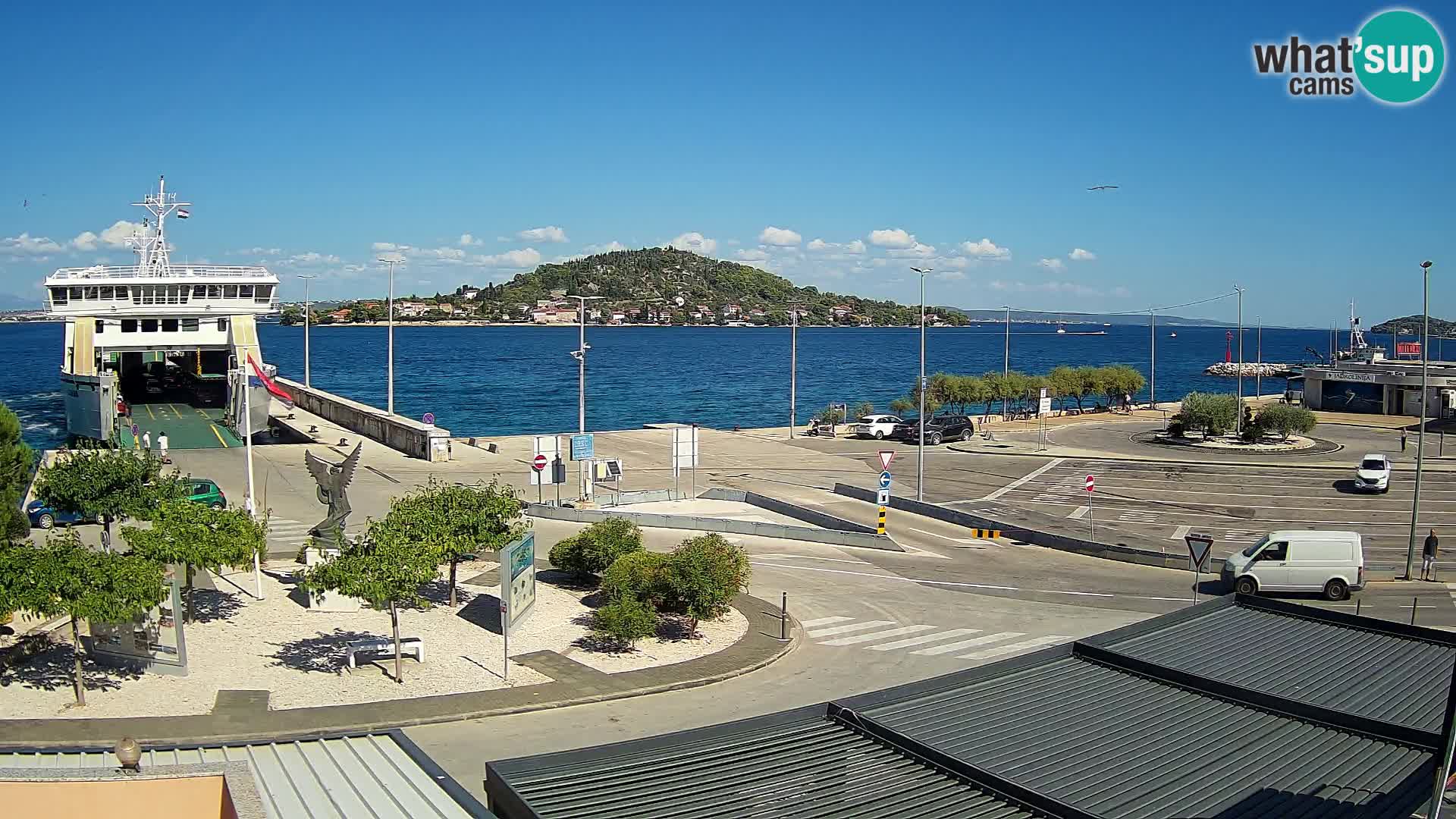 Web cam UGLJAN – Ferry de Preko à Zadar