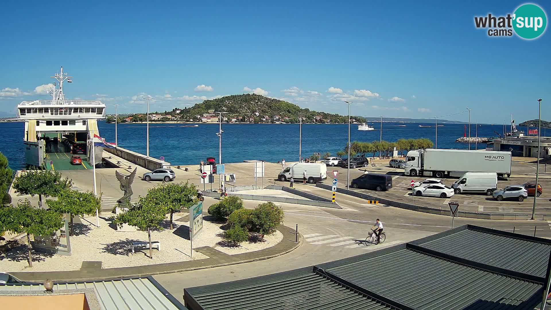 Cámara web UGLJAN – Transportar de Preko a Zadar