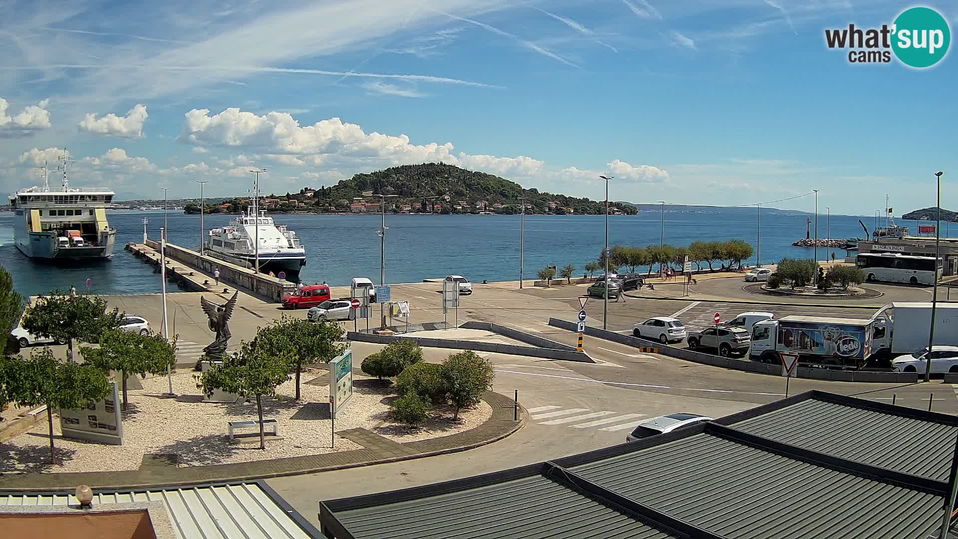 Web cam UGLJAN – Ferry de Preko à Zadar