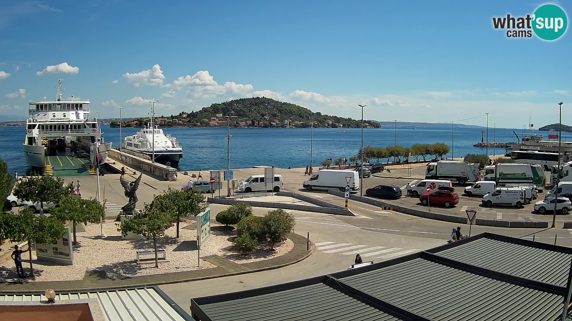 UGLJAN Webcam – Preko-Fähre nach Zadar
