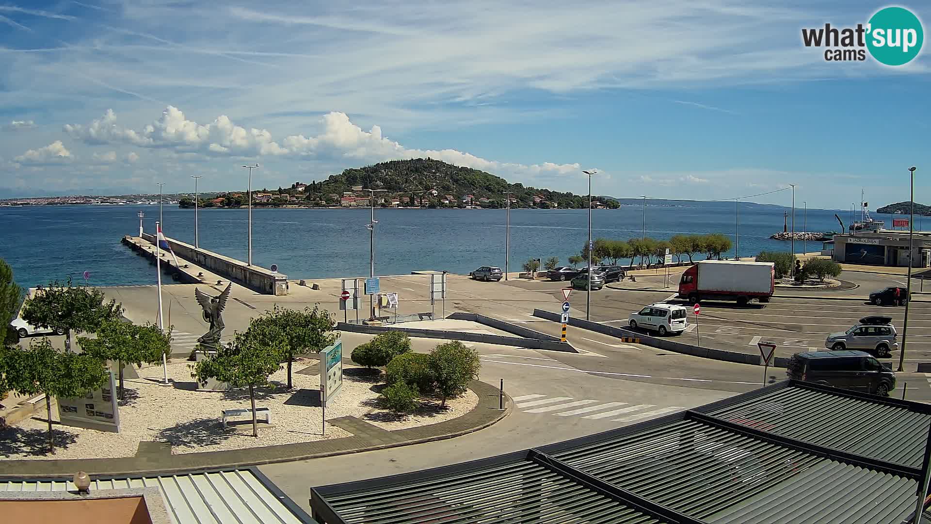 UGLJAN Webcam – Preko-Fähre nach Zadar