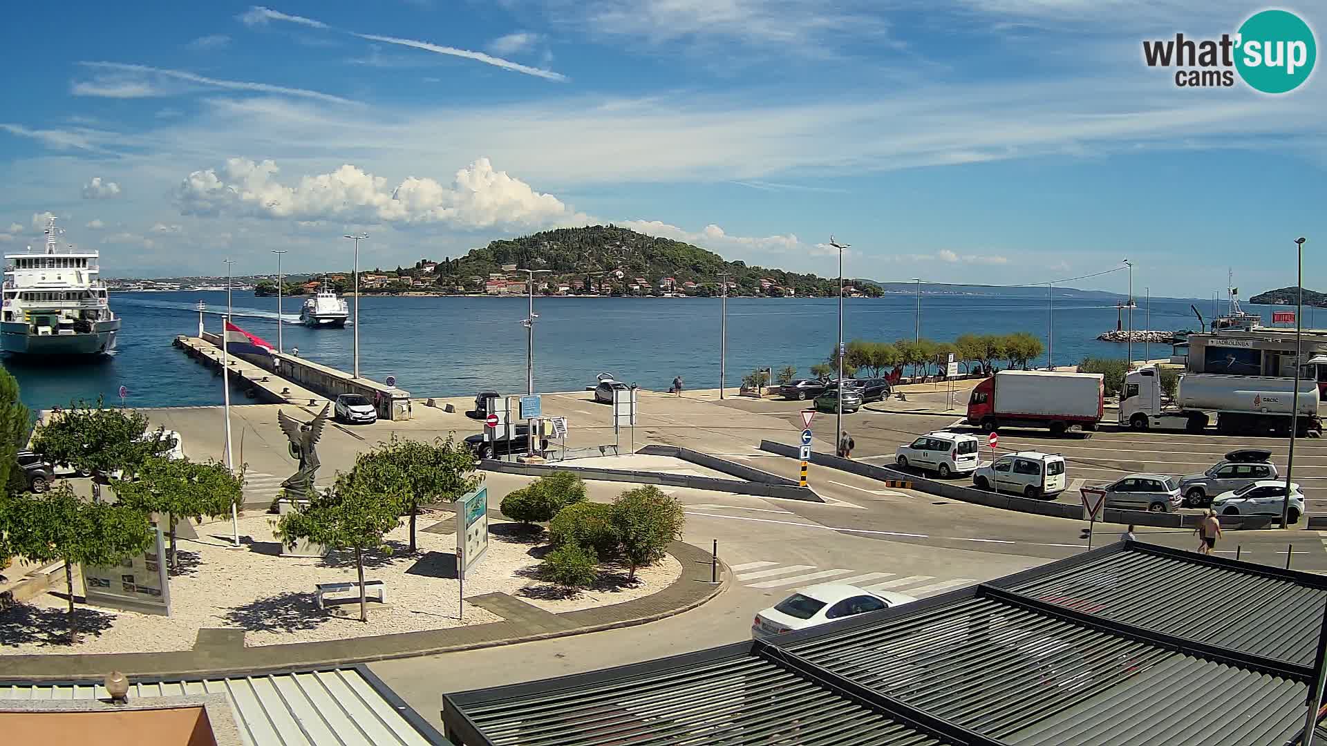 Web cam UGLJAN – Ferry de Preko à Zadar