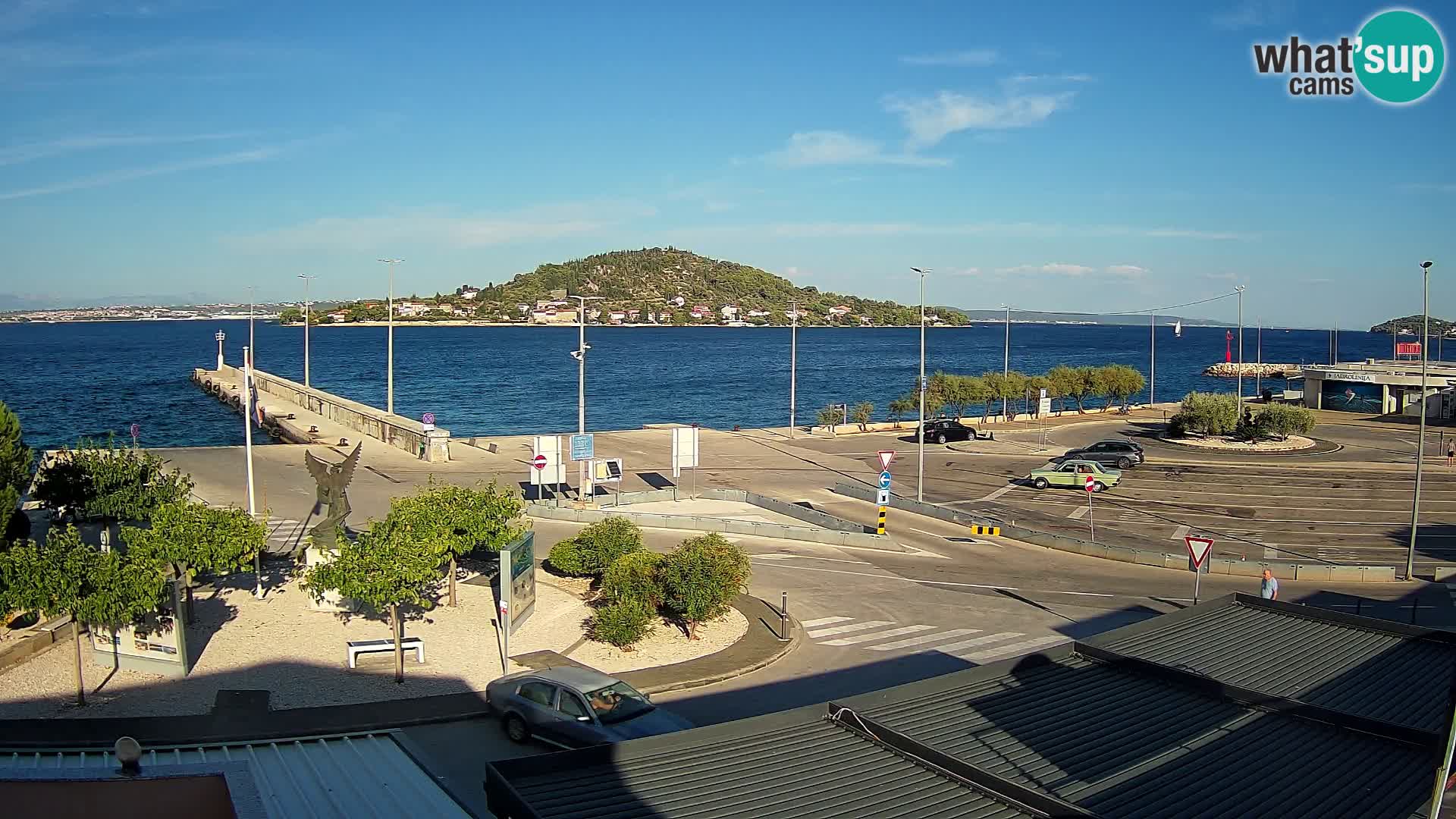 Webcam Ugljan – Preko Ferry to Zadar