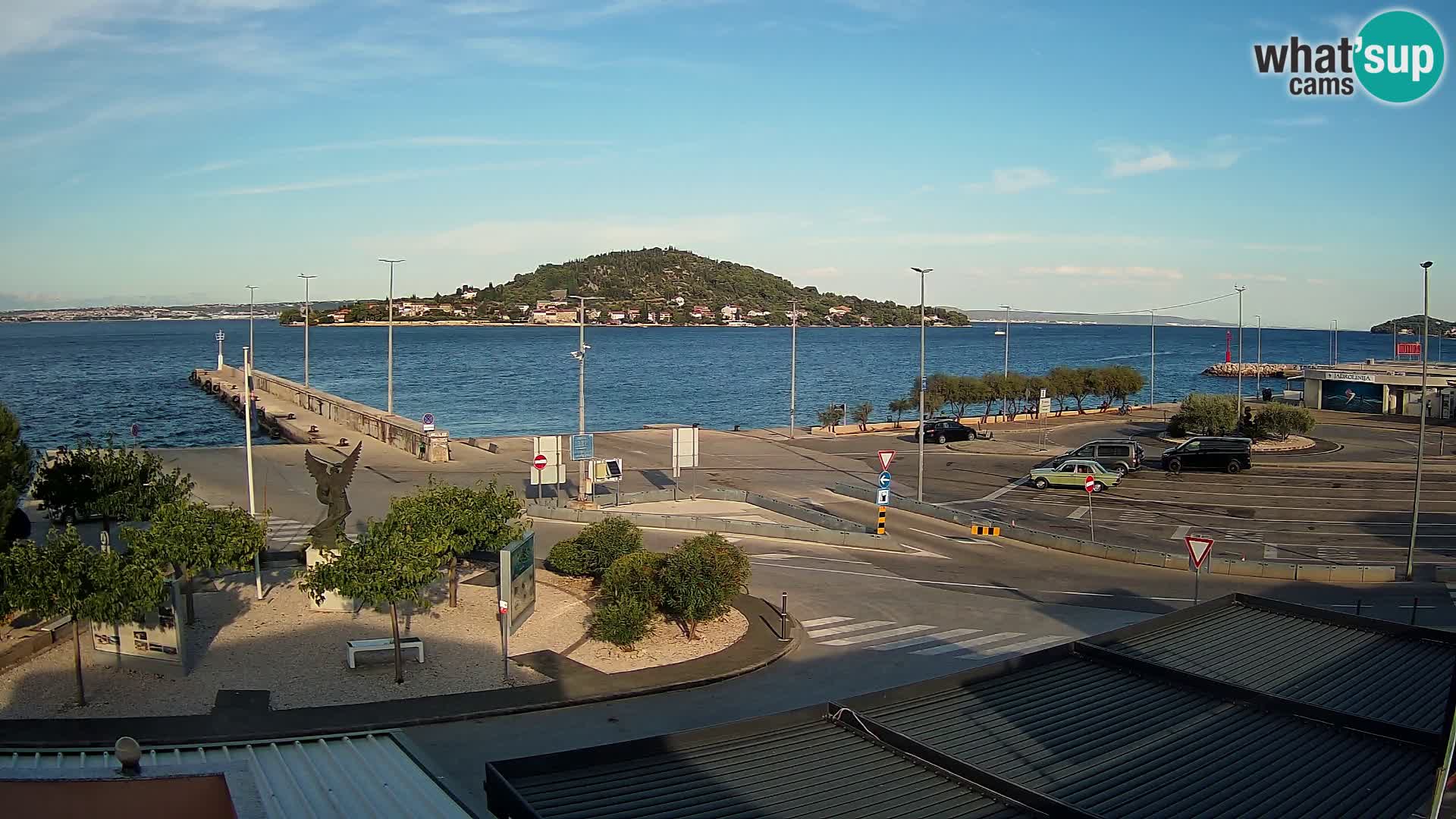 Webcam Ugljan – Preko Ferry to Zadar