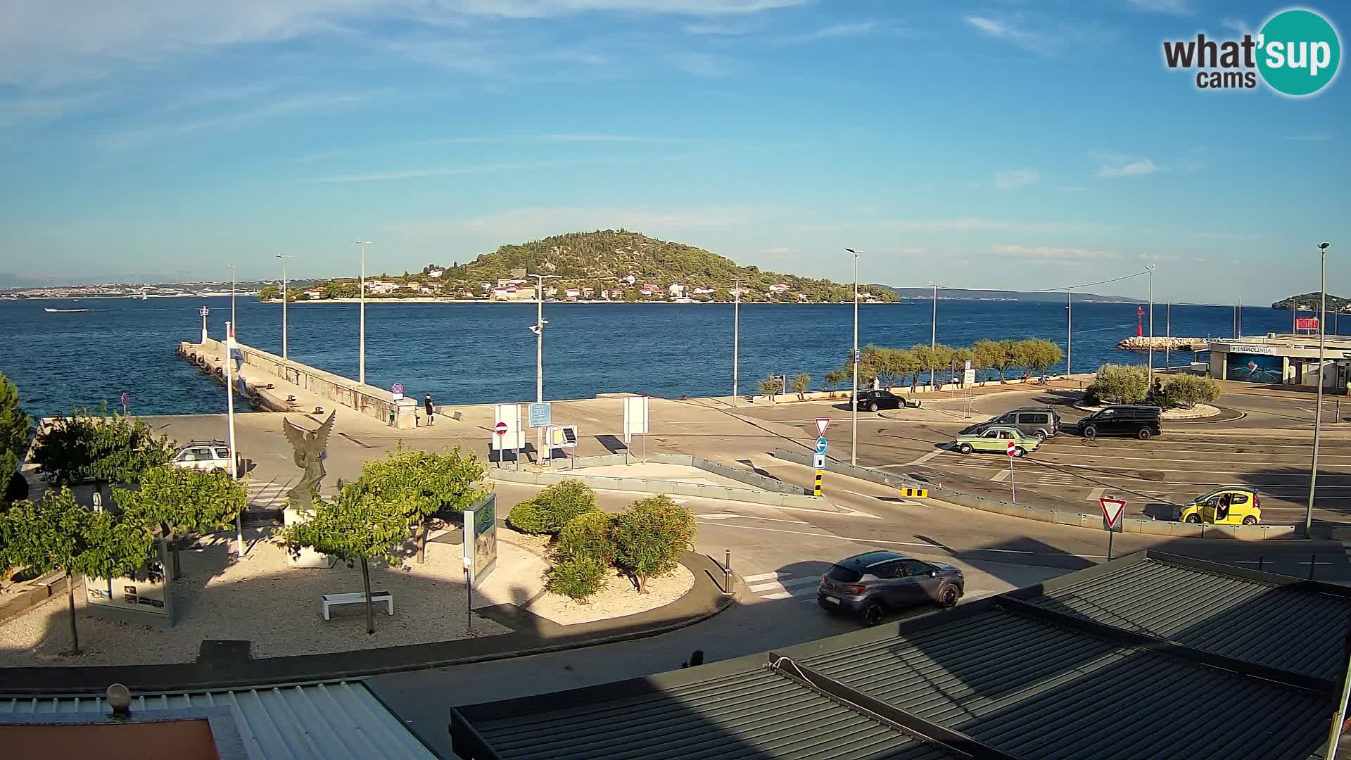 Webcam Ugljan – Preko Ferry to Zadar