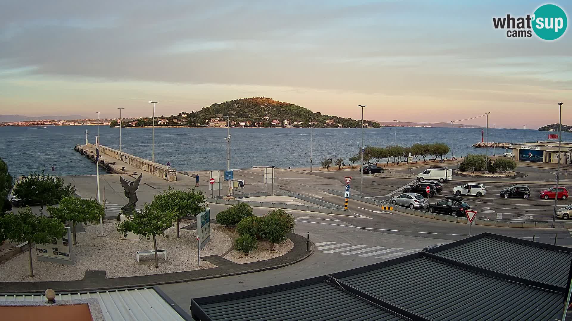 Webcam Ugljan – Preko Ferry to Zadar