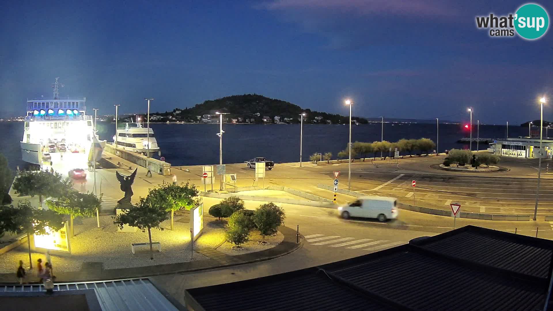 Cámara web UGLJAN – Transportar de Preko a Zadar