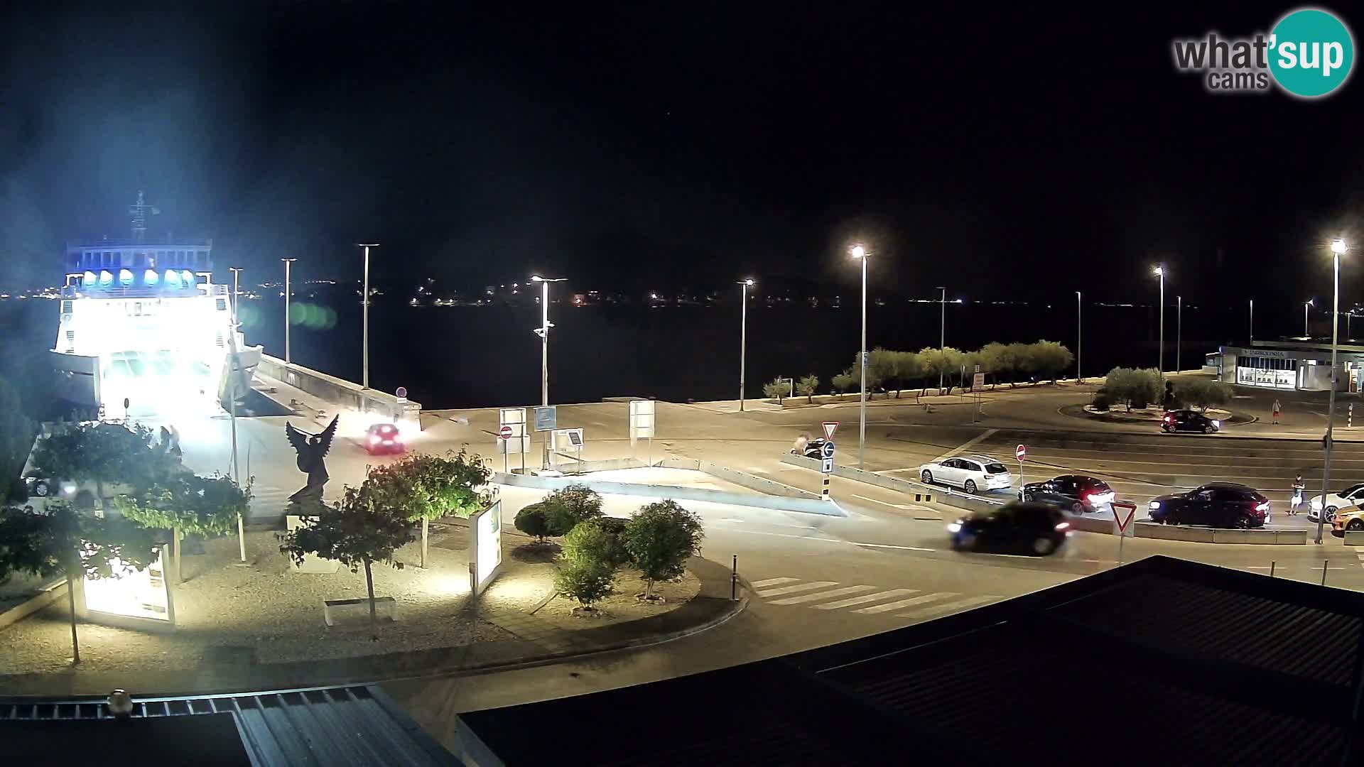 Web kamera Ugljan – Preko trajekt za Zadar