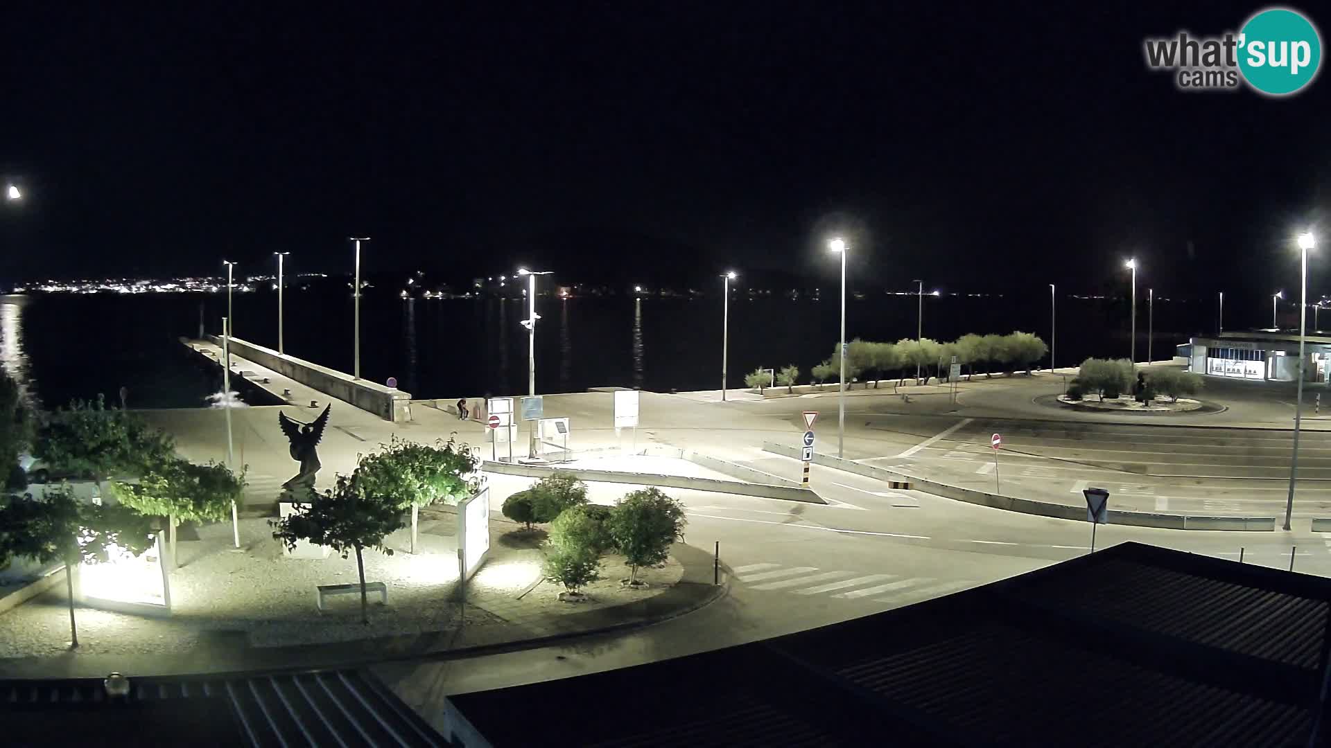 Webcam Ugliano – terminal traghetto da Preko a Zara